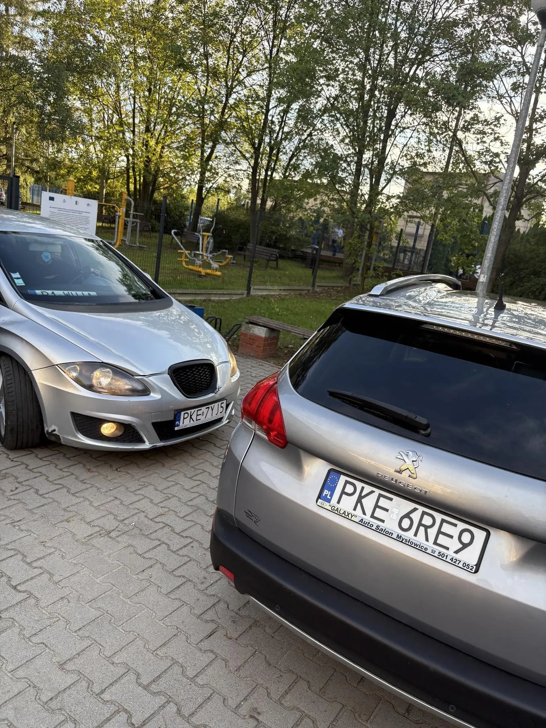 Naucz się głupia cipo parkować