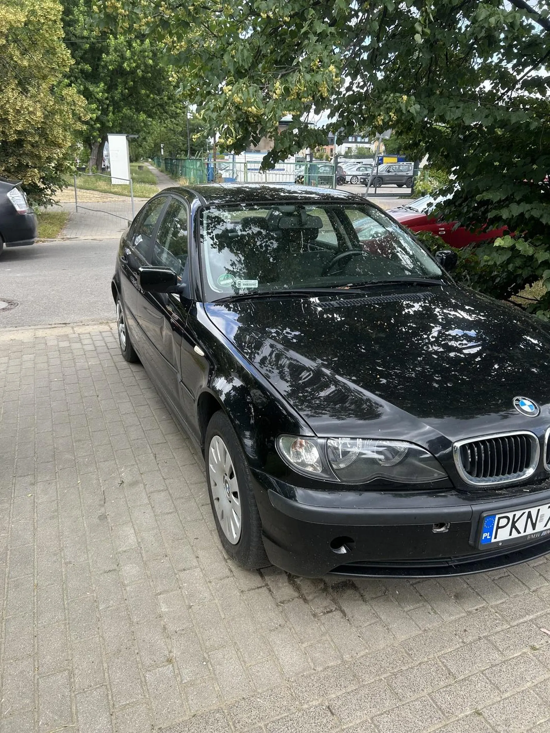 Gostek w takim oto bmw parkuje na przejsciu nie pozwala mi i mojej torcie przejsc na pasach. sprawa zgloszona na policje