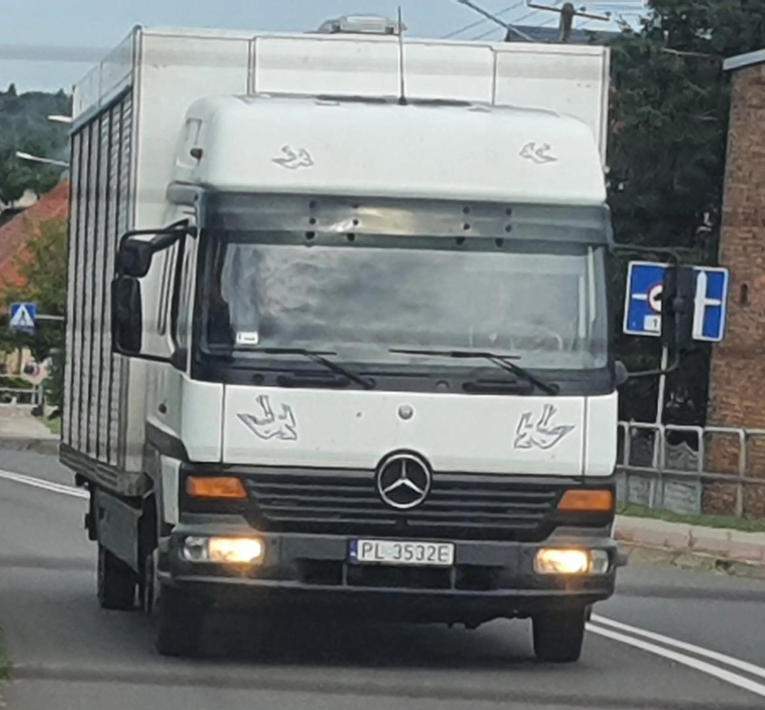 Kierowca buc trąbi nie wiadomo o co