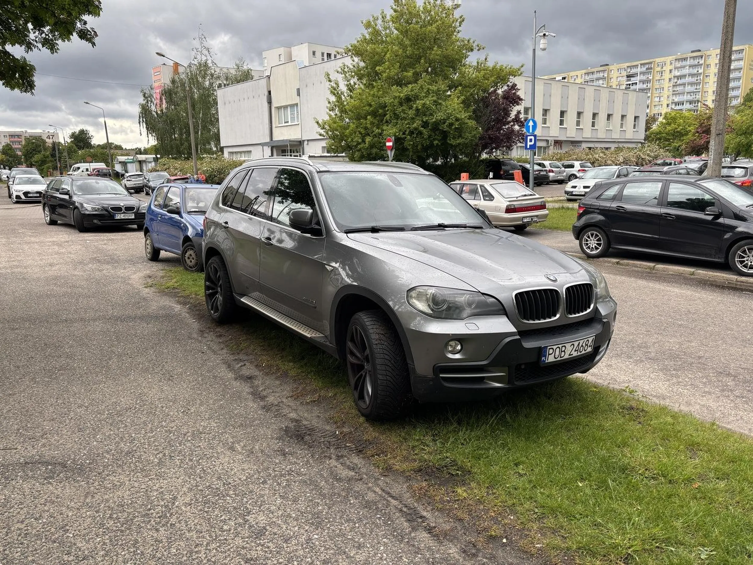 Zieleń miejska nie ma żadnych szans z tym kierowcą.