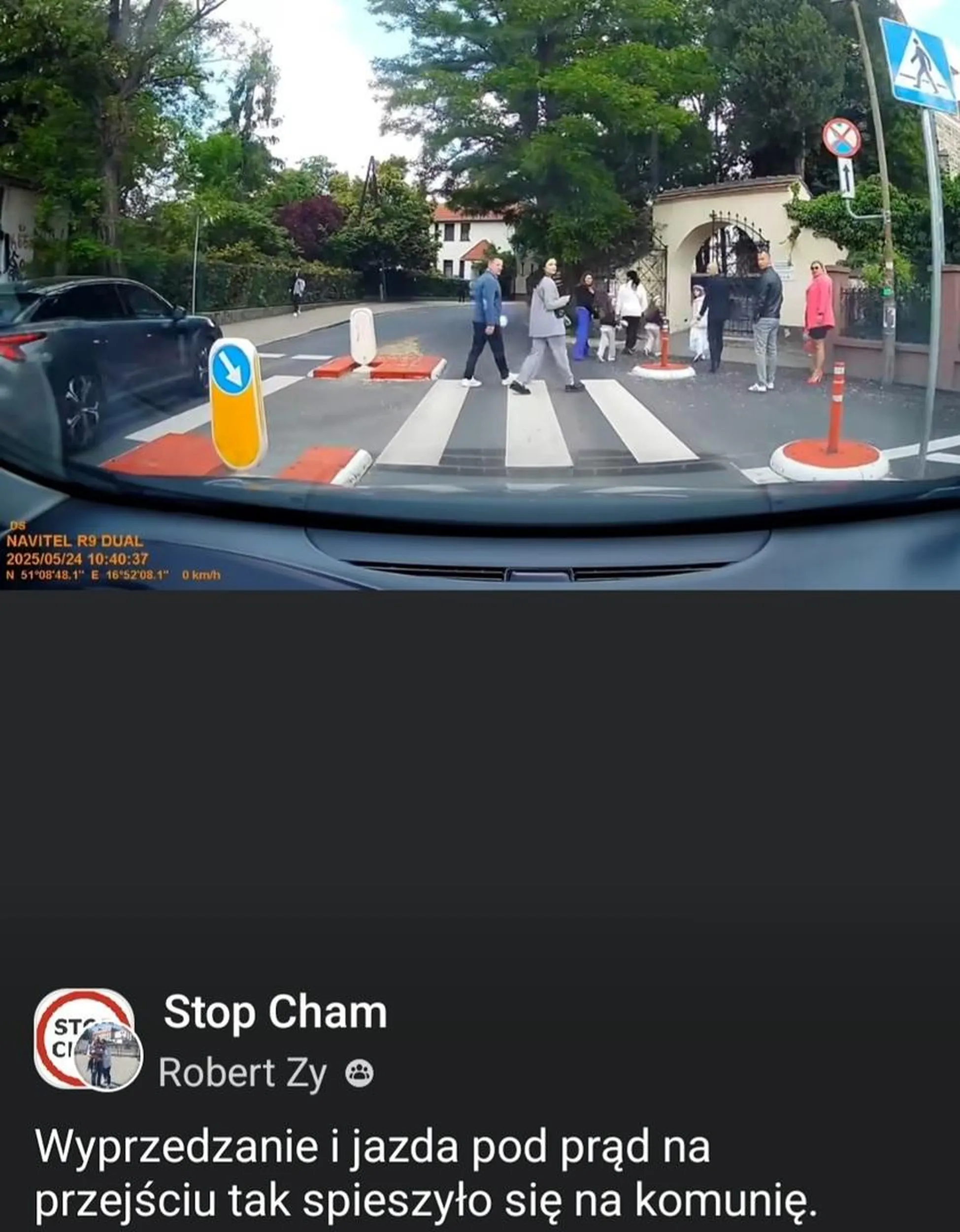 Wyprzedzanie na przejściu dla pieszych!!!!! Prawko znalezione w chipsach!!!