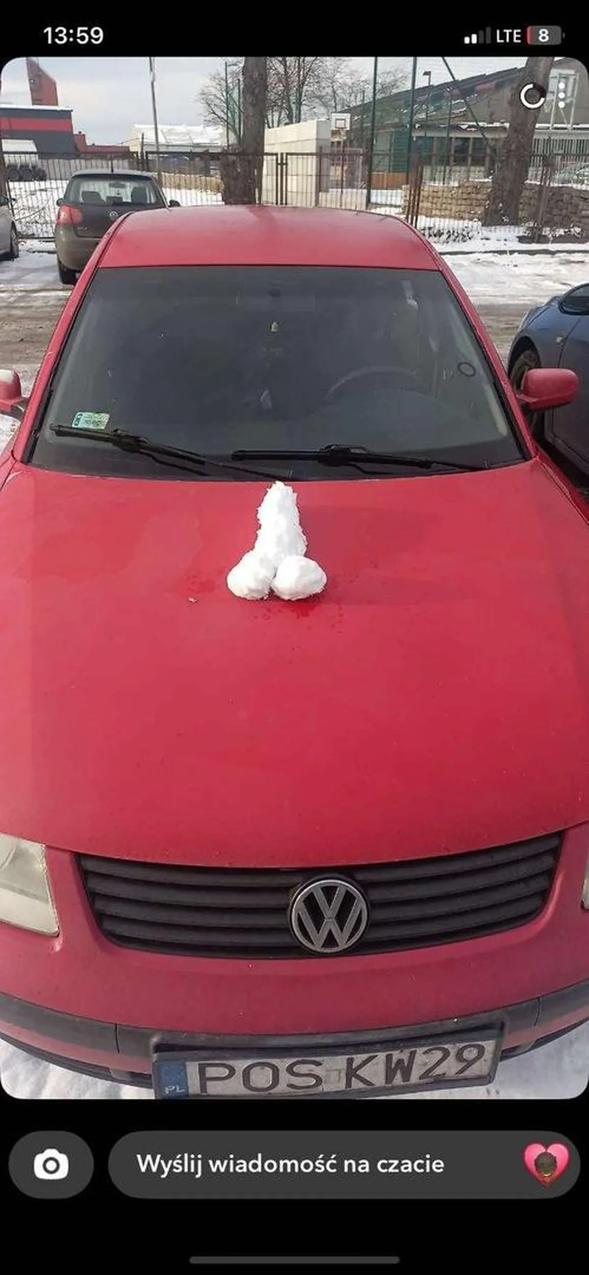 Nie miły kierowca bez umiejętności do jeżdżenia