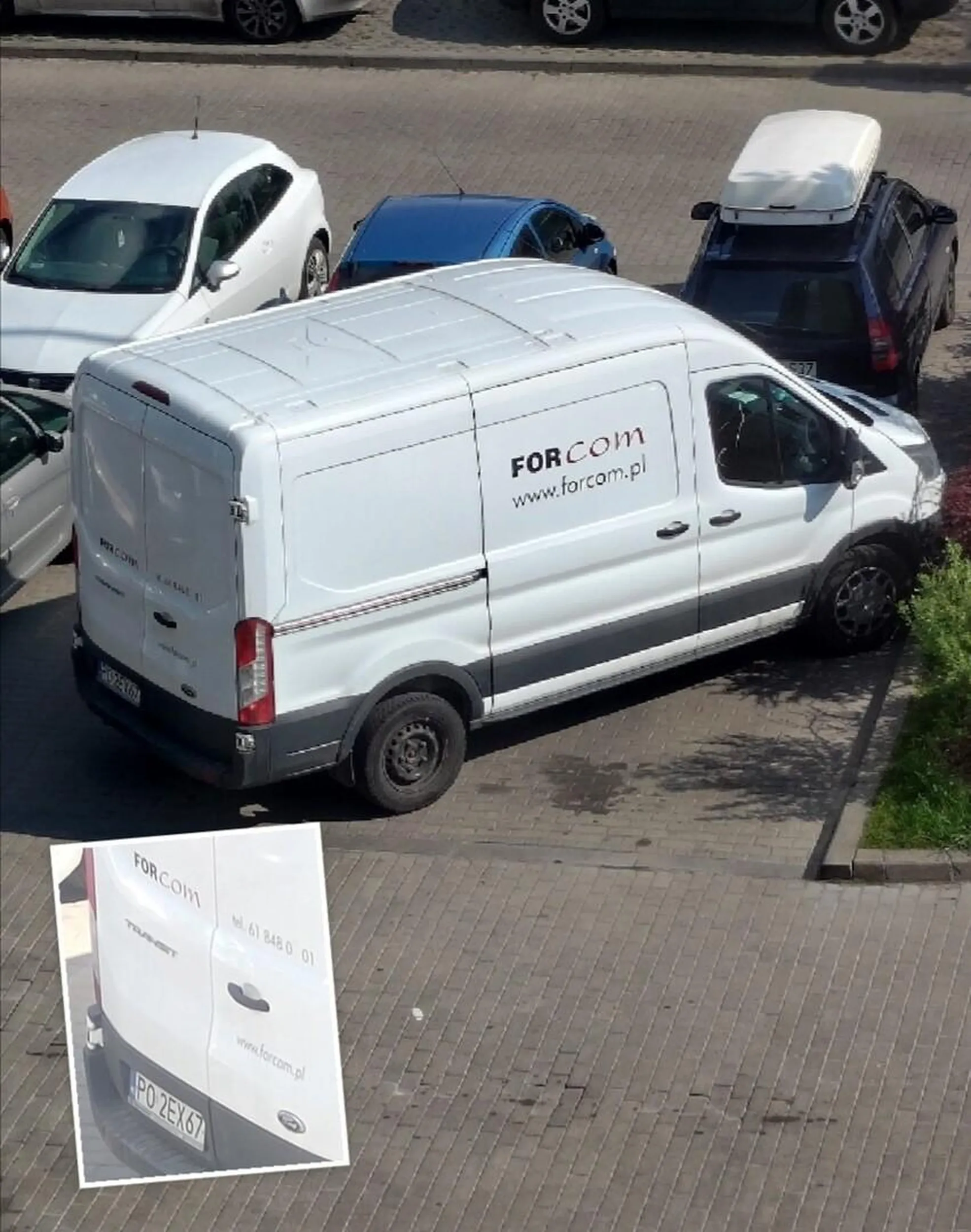 Serio, większe samochody parkowały tu elegancko prostopadle, tylko trzeba w ogóle chcieć, a nie stanąć na pałę. Jak na każdym osiedlowym parkingu każde miejsce jest na wagę złota, to przyjedzie chciwy poznaniak i dwa zajmie. XD