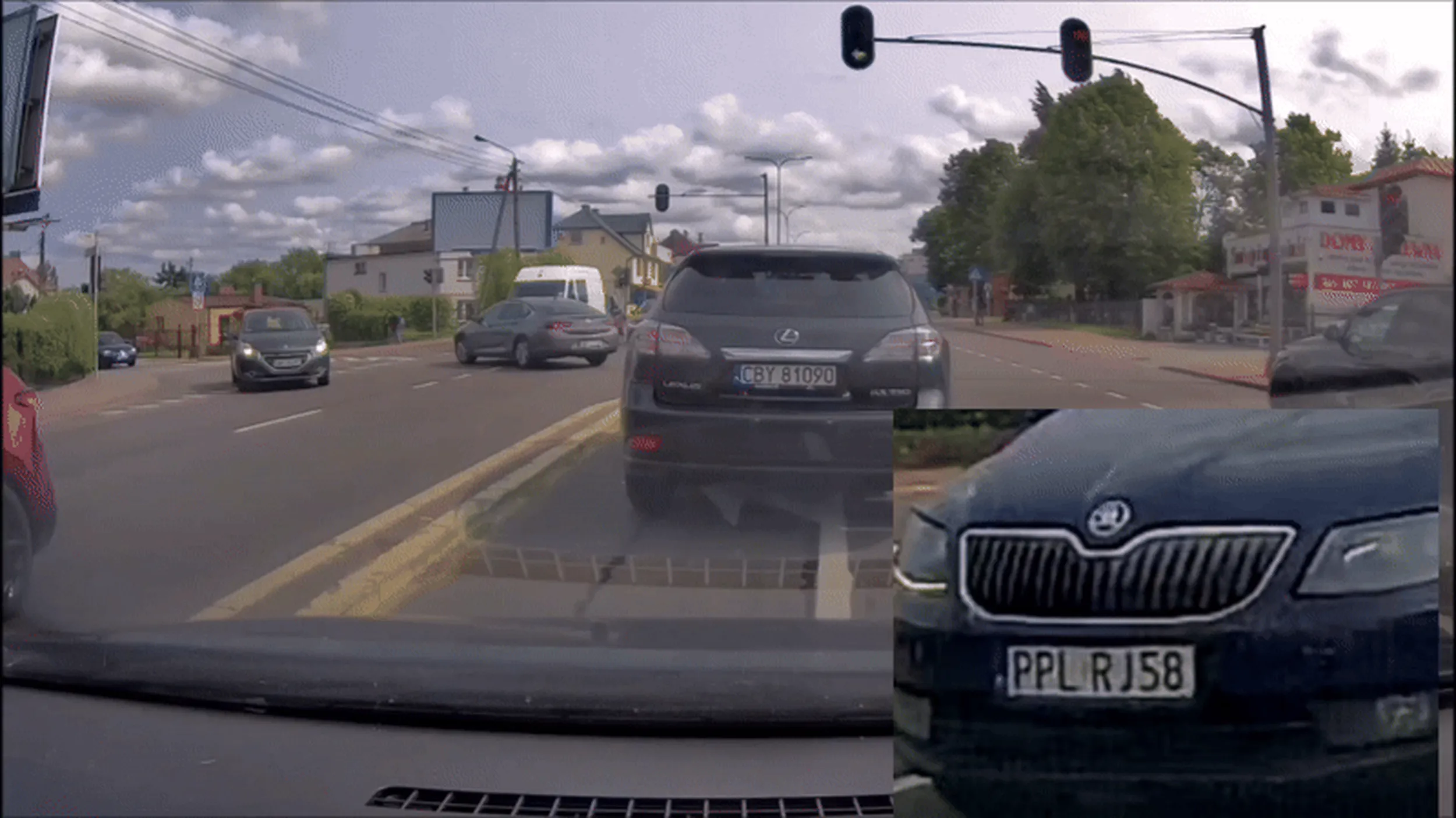 Nie ma to jak przejazd na czerwonym które świeci już z 15sek. Szybko szybko bo półwysep helski ucieknie