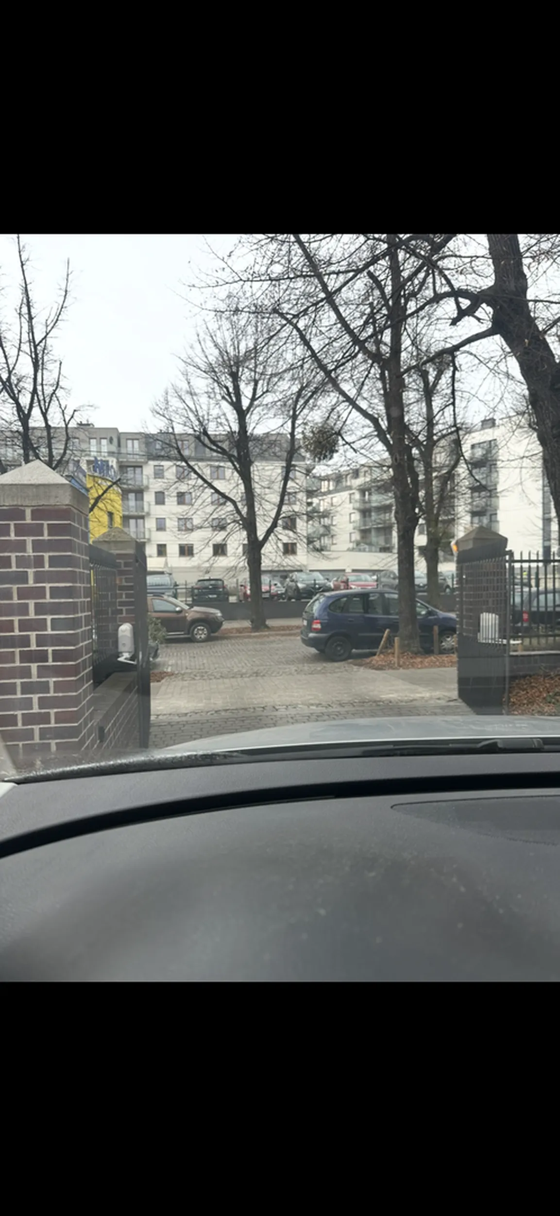 Nie potrafi poprawnie zaparkować. Jeżeli na przeciwko i po boku stałby prawidłowo zaparkowany pojazd to nie byłoby wyjazdu z posesji.