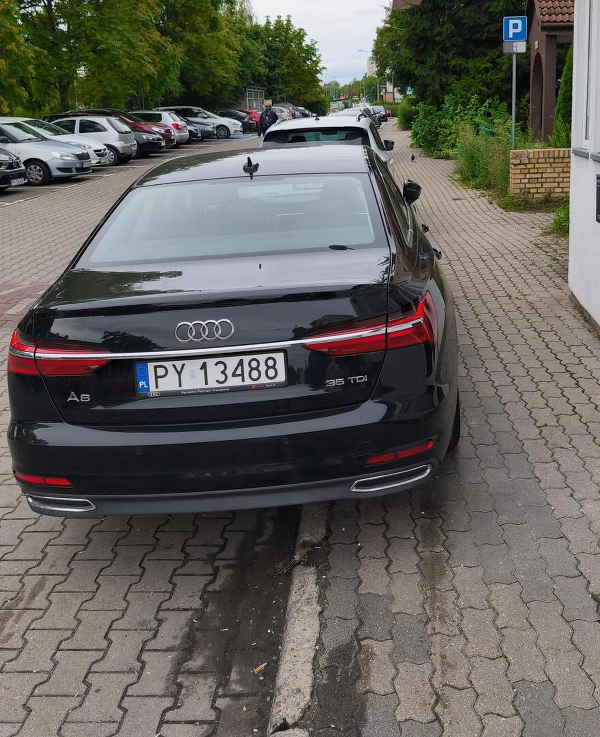 Problem z rozpoznawaniem znakow, lepiej blokowac chodnik