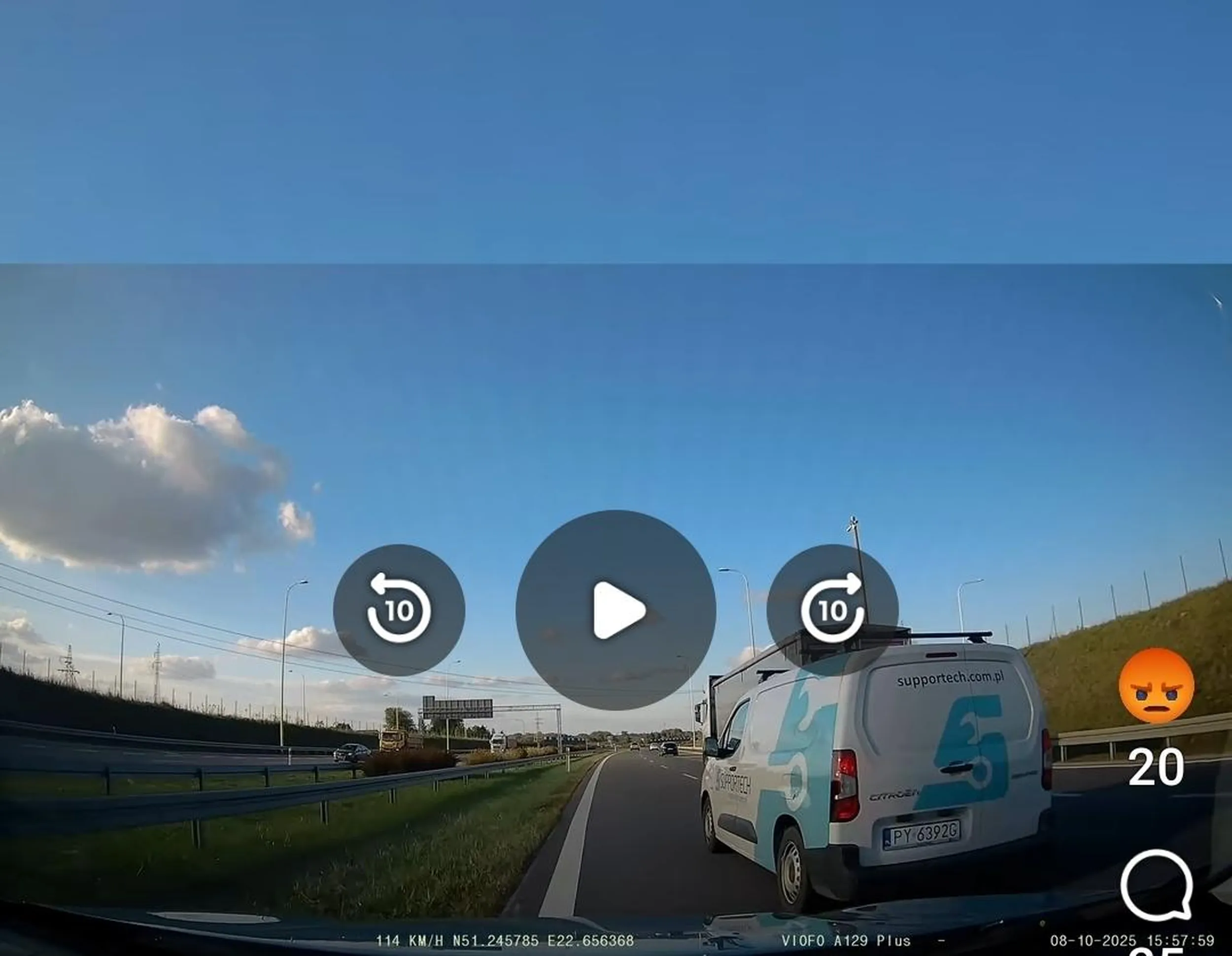 Patrzysz w lusterka jak zmieniasz pas(y)? https://www.facebook.com/share/v/17axW1hyjD/