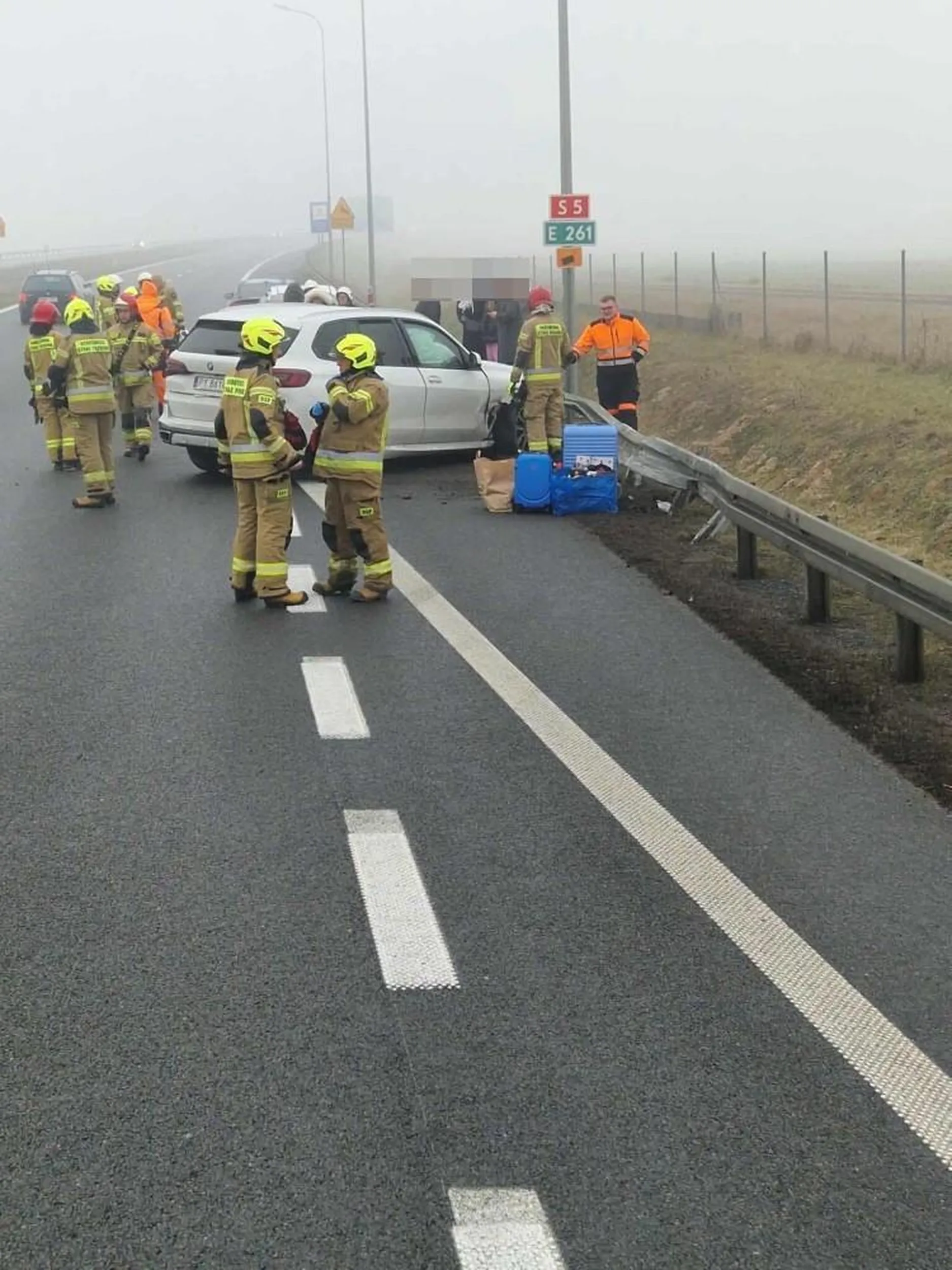 Gdyby był na sprzedaż jako "bezwypadkowy" zostawiam ślad. Źródło zdjęcia: OSP Modliszewo