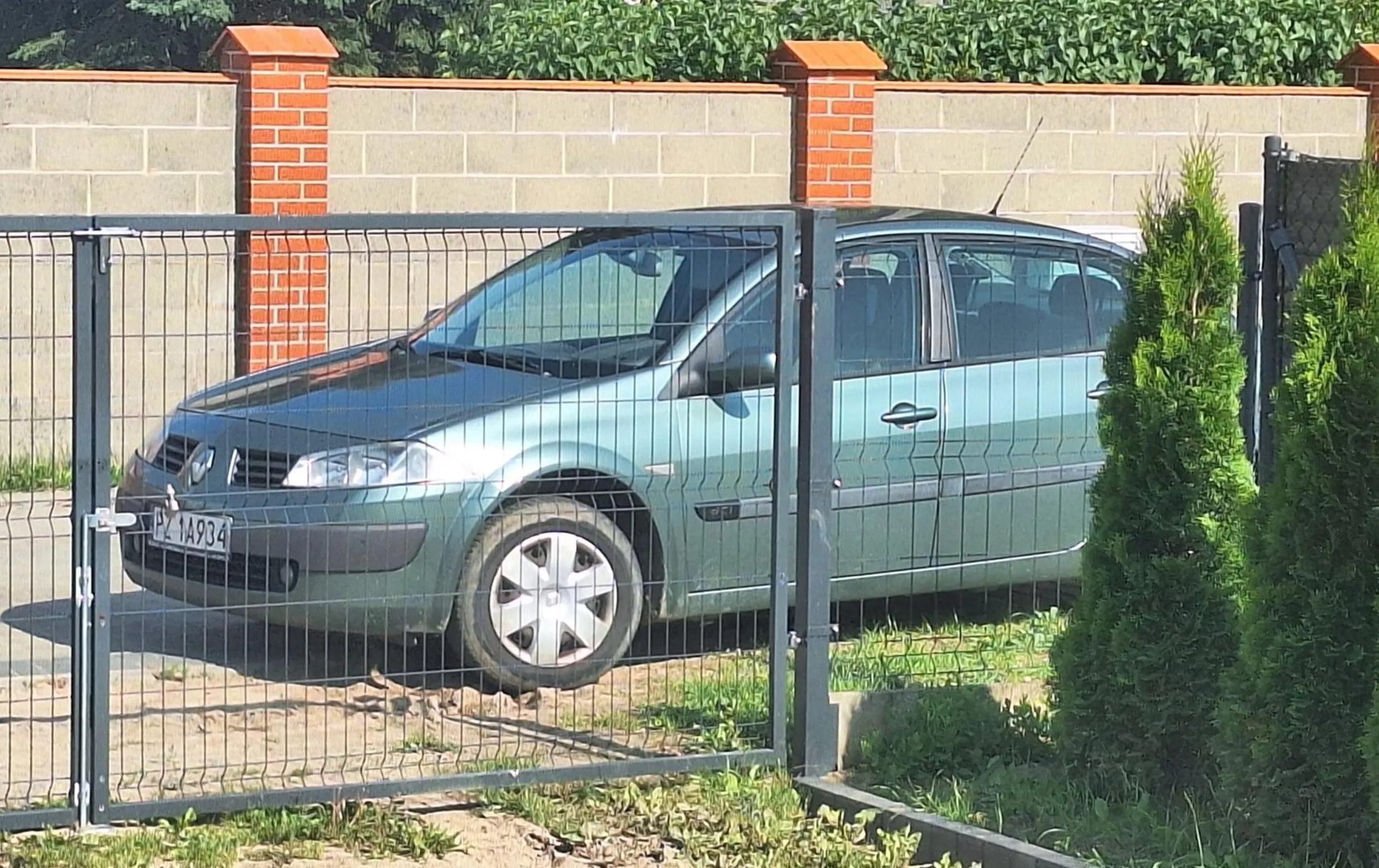 Parkowanie na prywatnej posesji