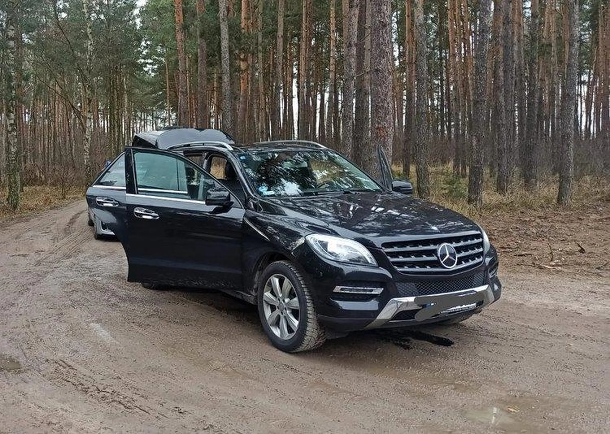 Bardzo miły kierowca ostatnio przewoził 12 osób nielegalnej imigracji na granicy polsko-białoruskiej.