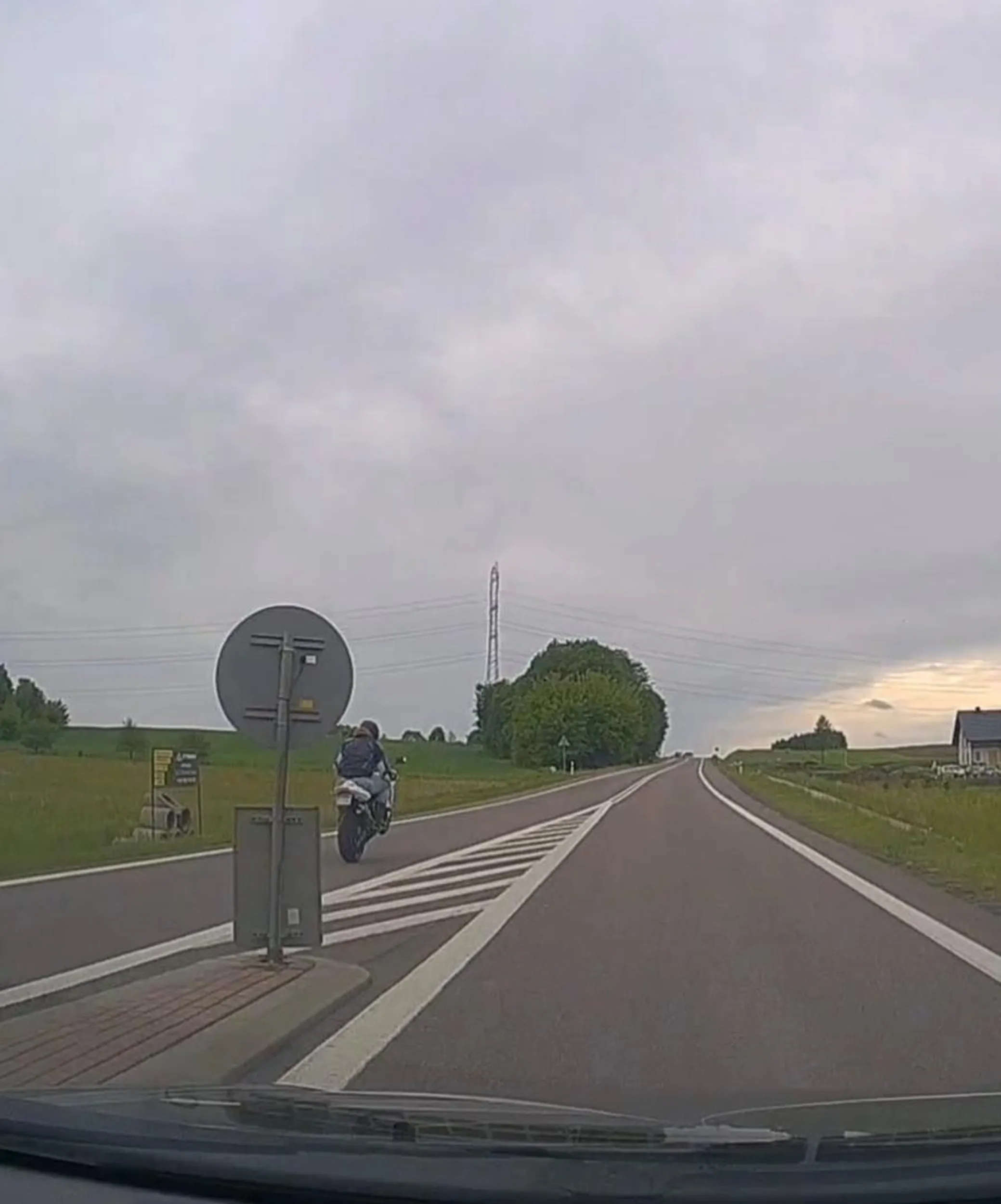 Brawurowa jazda dawcy