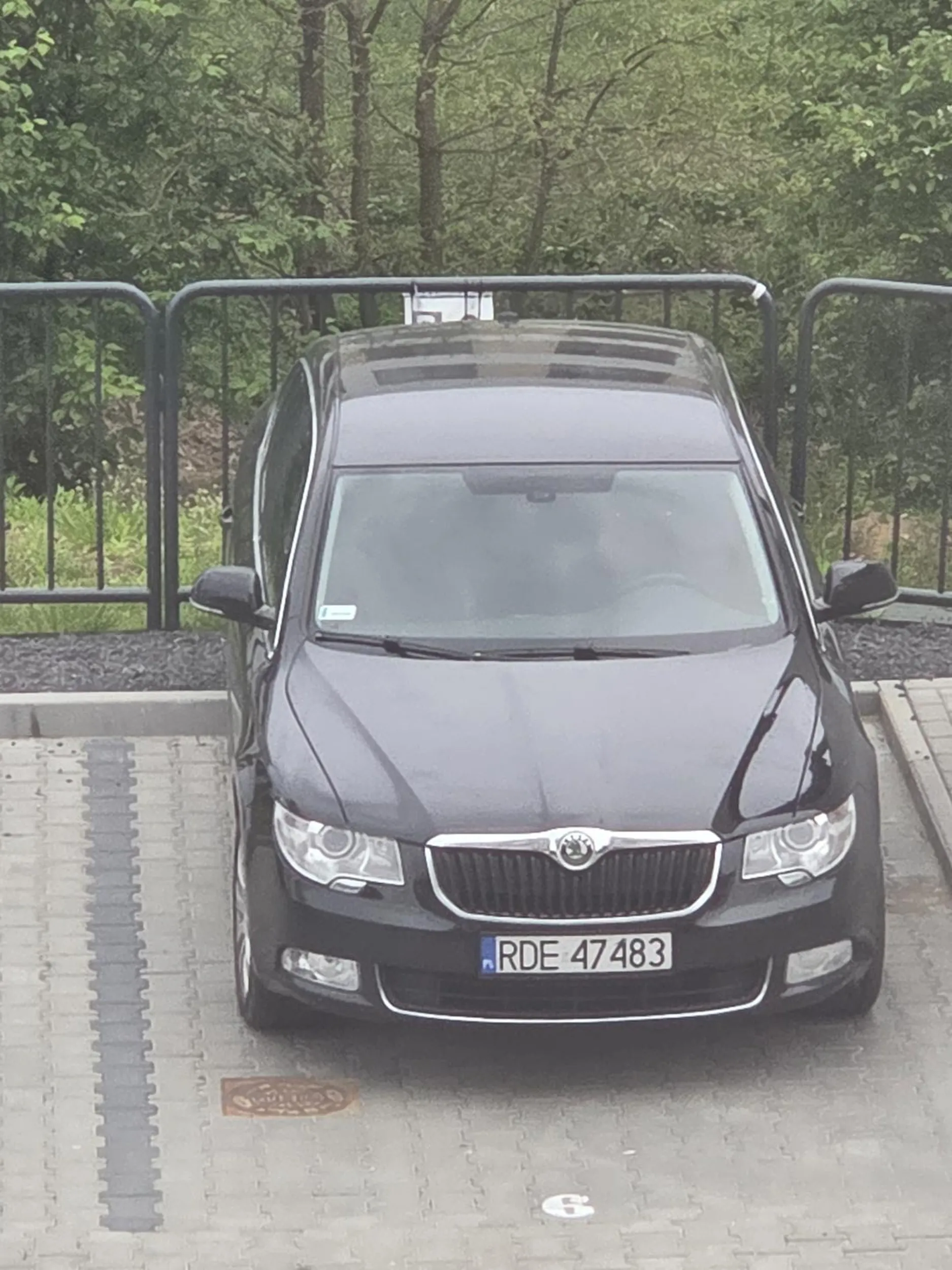 Kut*s nie potrafi czytać, miejsce oznaczone na kostce, kartką a i tak stanął...