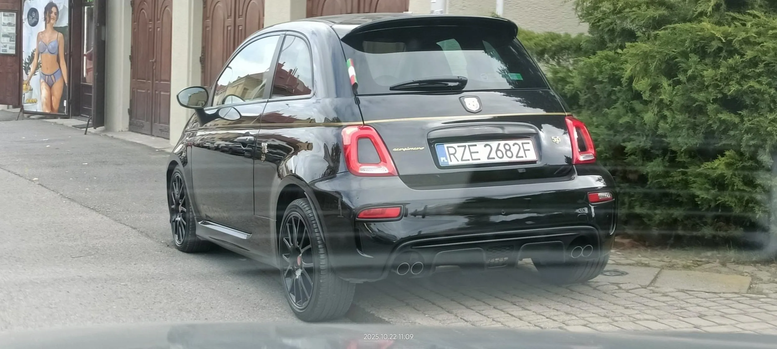 Święta krowa chodnikowa.