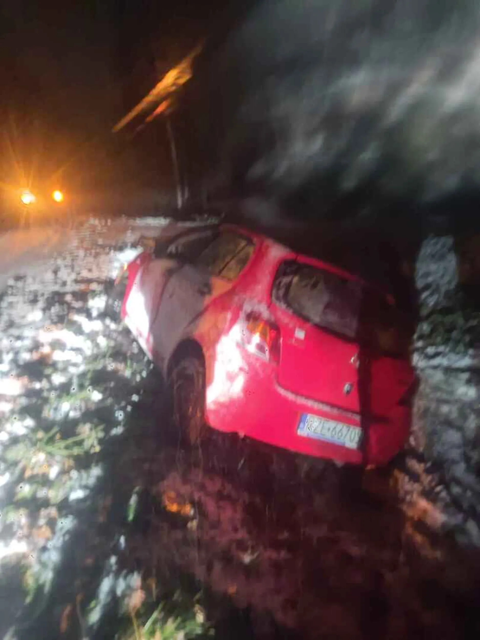 Spotkałem to auto w rowie pod Rzeszowem