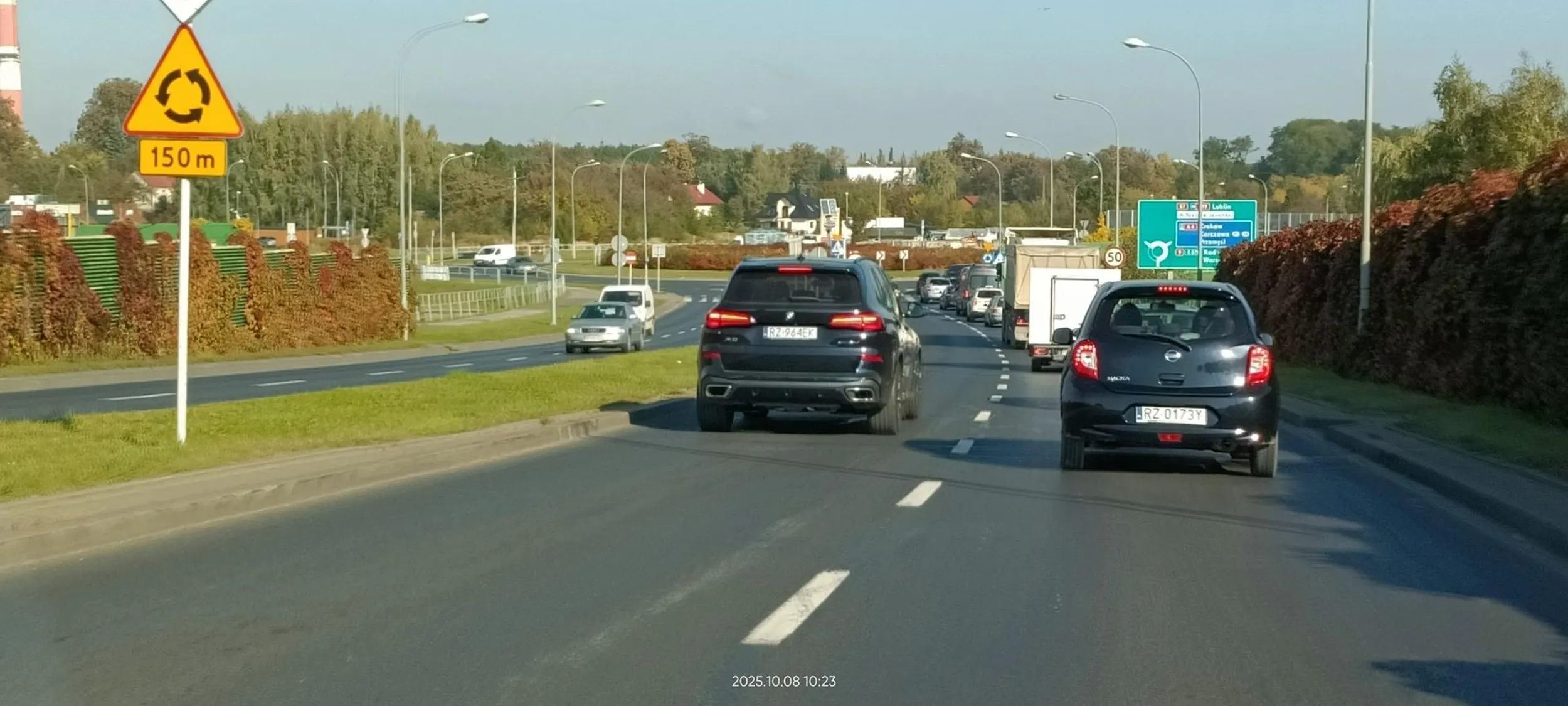 Zamulacz lewego pasa.