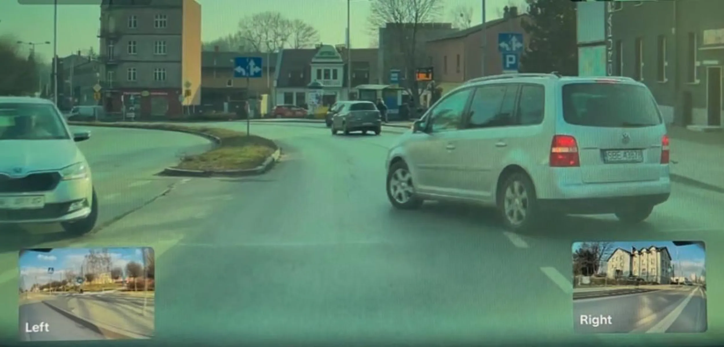 Jadąc prawym pasem na dwupasmowej jezdni wykonuje manewr zawracania nie patrząc nawet w lusterko. Gdybym nie wyhamował to kierowca przytuliłby mój zderzak