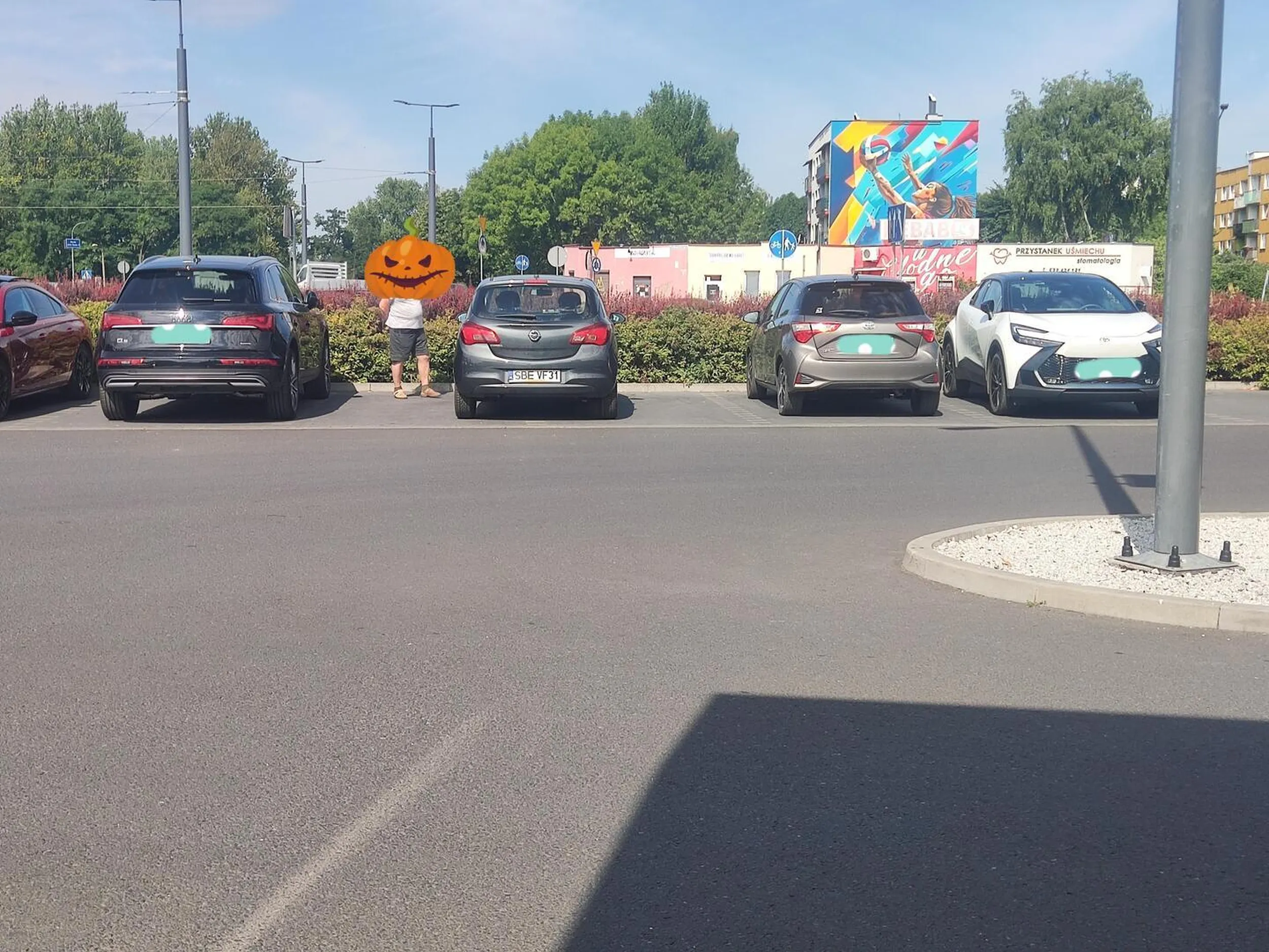 Mistrz parkowania....