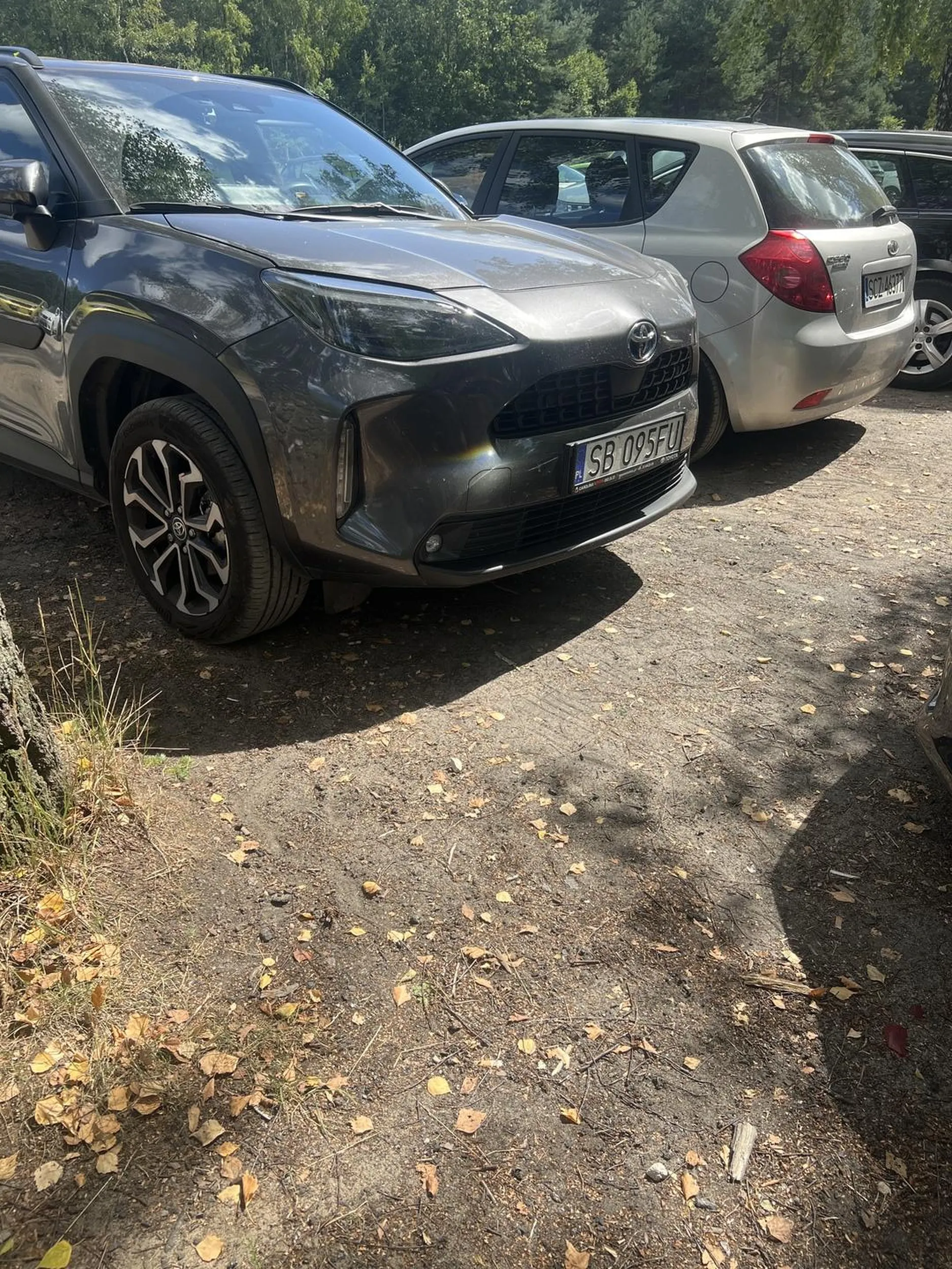 Zastawia innych nie mogę wyjechać autem