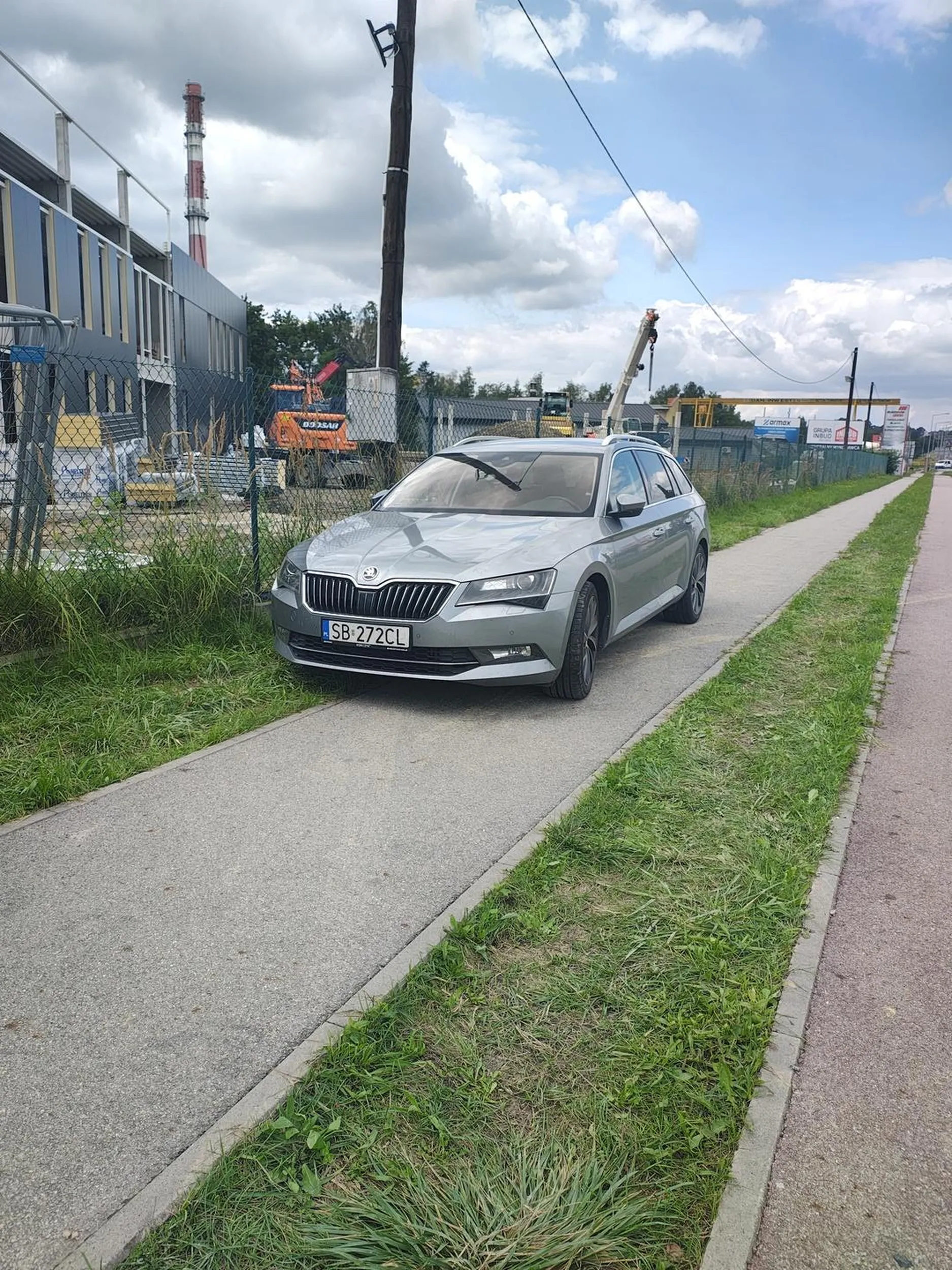 Jak udało ci się zaparkować w takim miejscu?