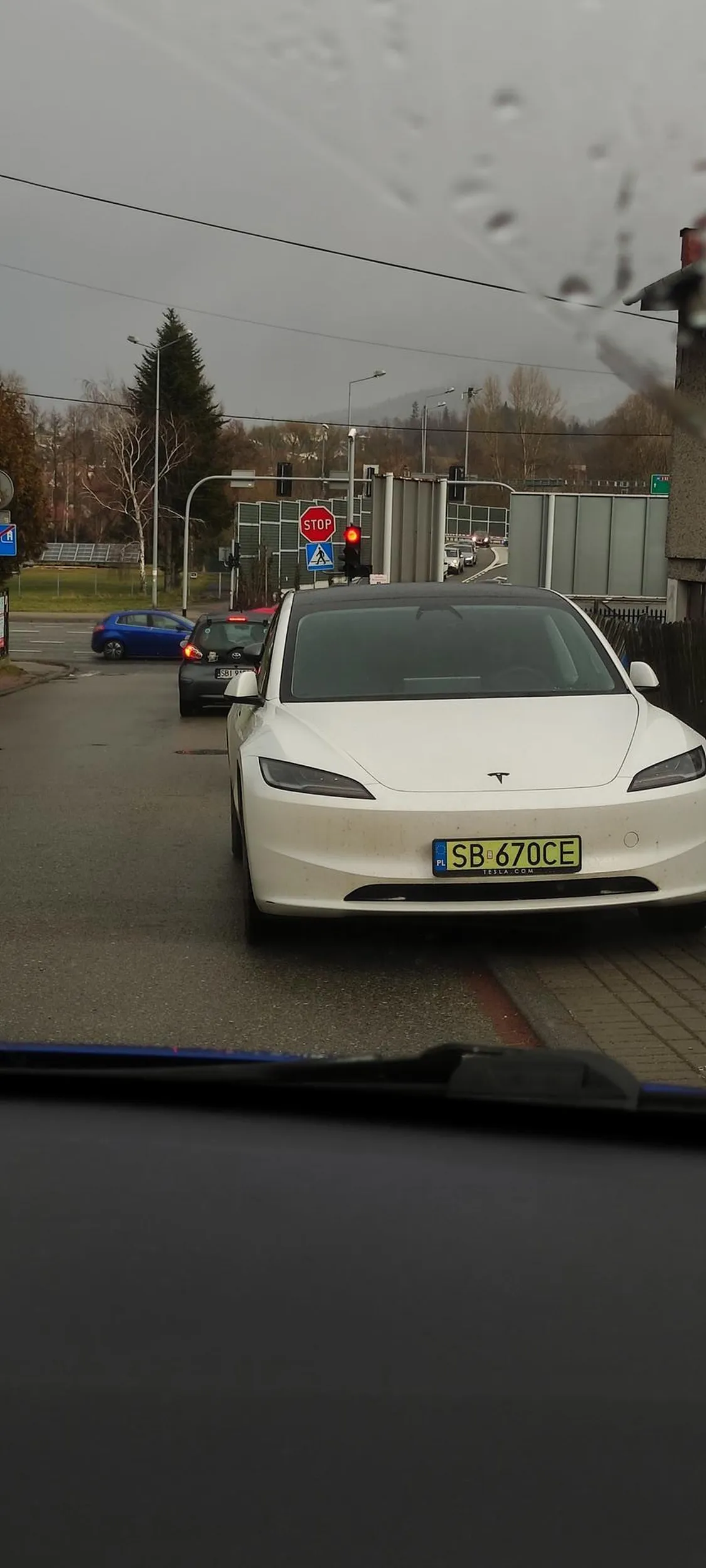 Fajnie stajesz przed światłami xd