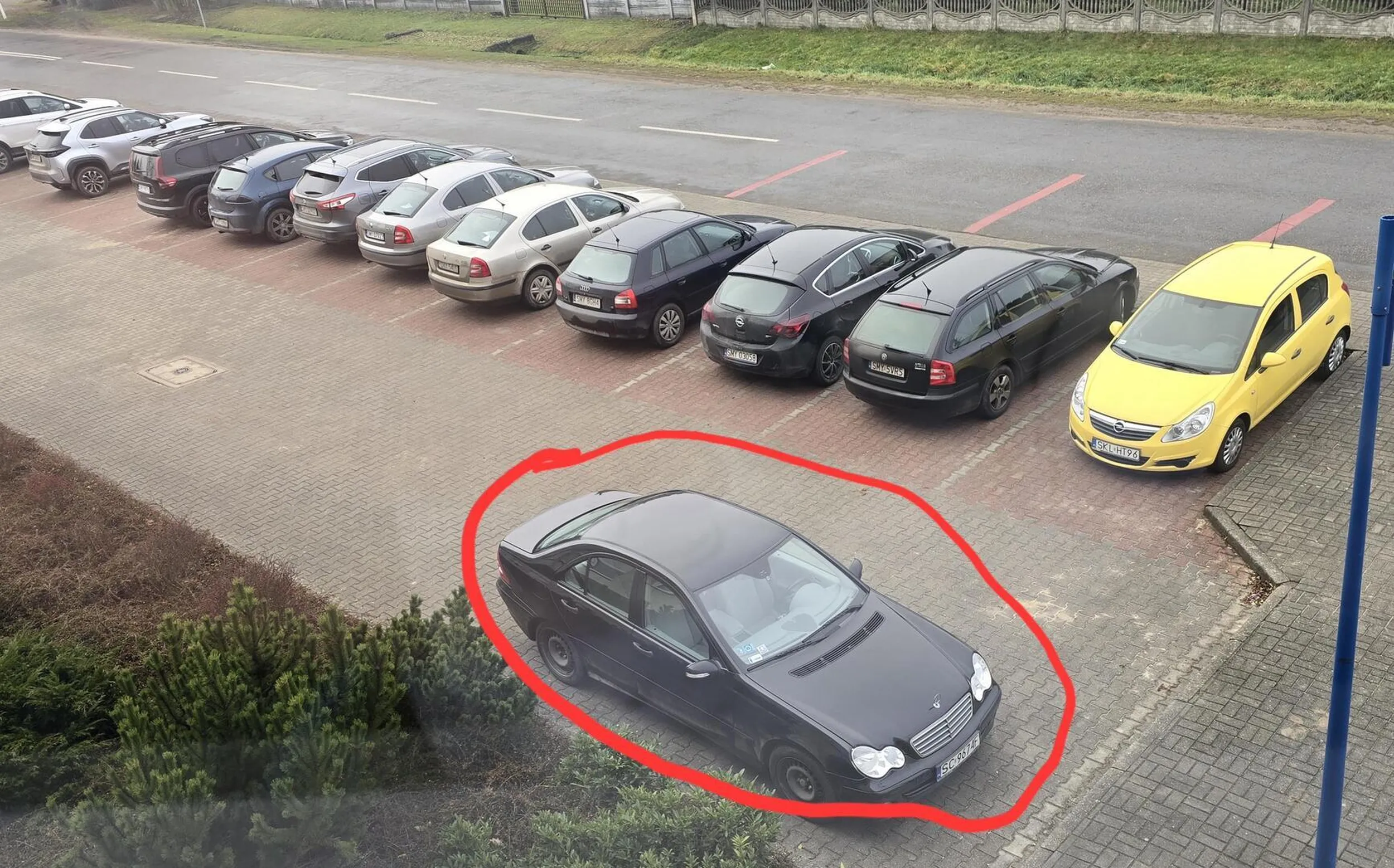 Nie moszna tak parkowadź