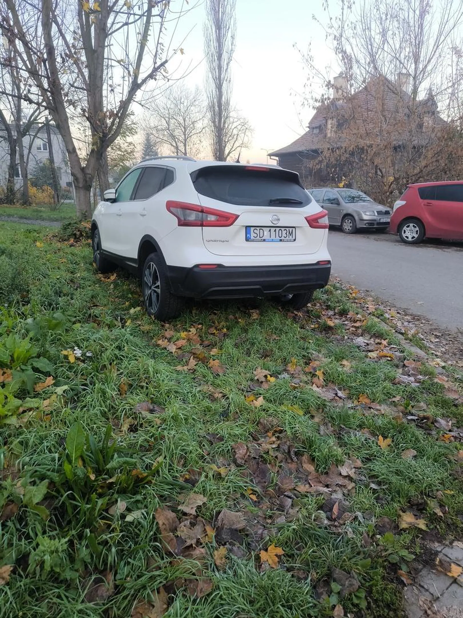 Gruby, łysy z dżokejką na łbie. Zieleni nie szanuje... Rozumu tyle ile włosów na łbie.