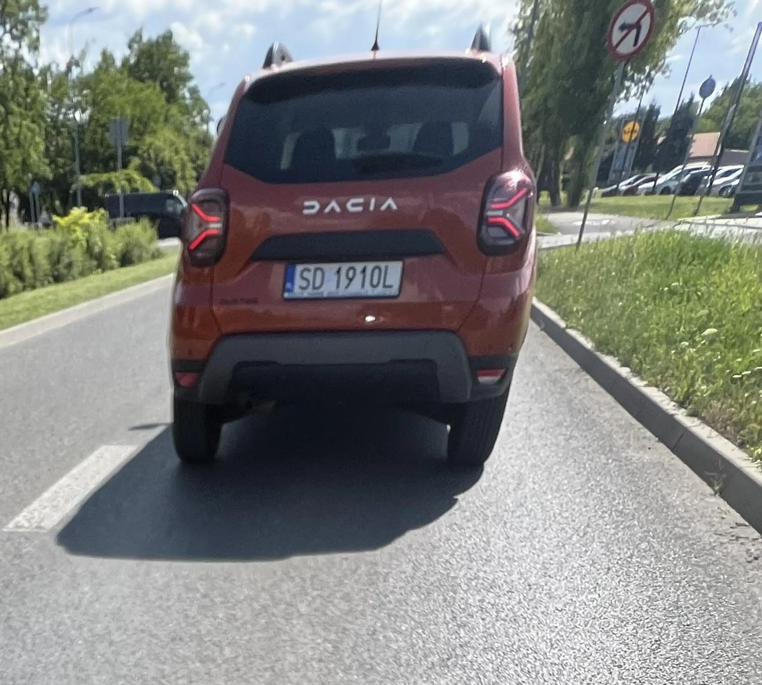 Zajechał mi drogę bez kierunku