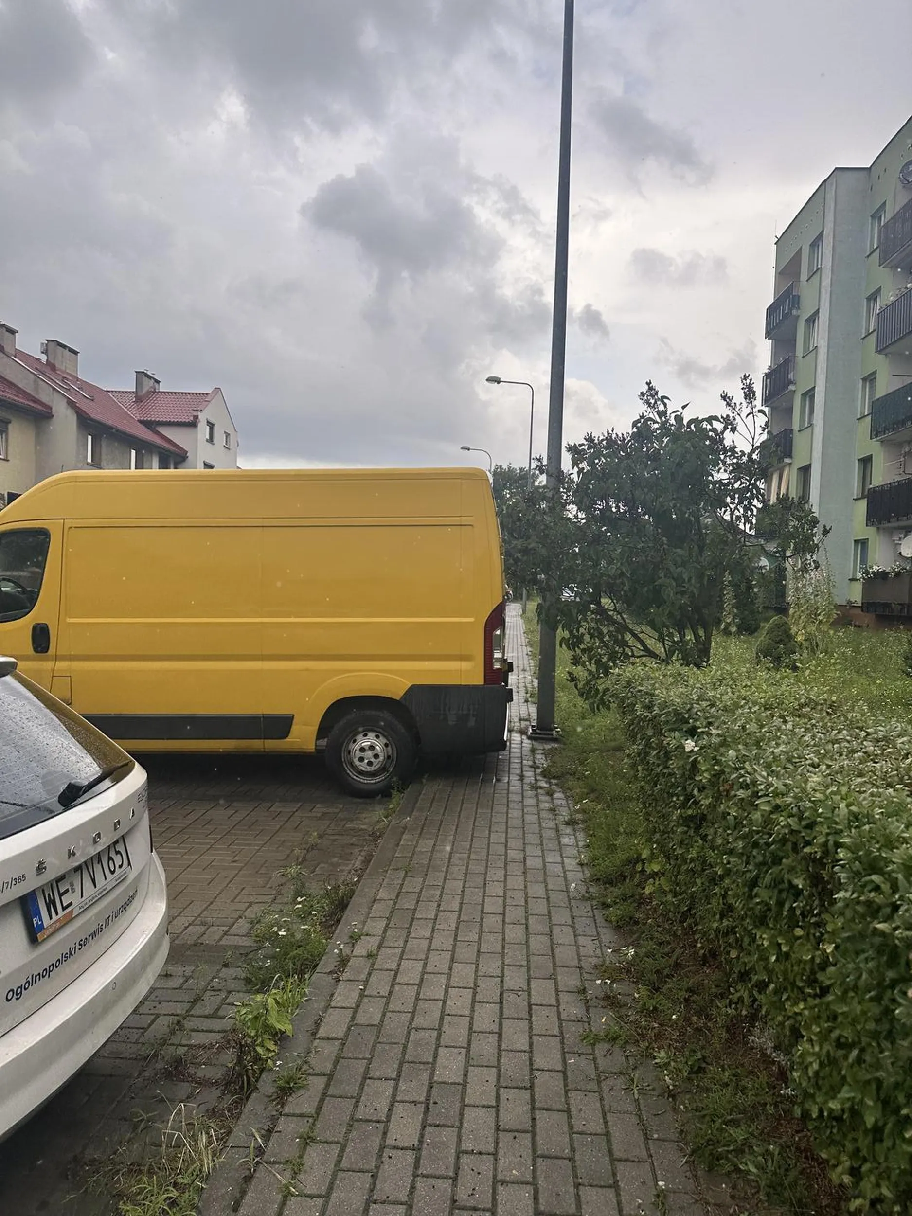 Dzięki mordo, że zostawiłeś chociaż trochę miejsca żeby przejść. Myślę że każdy się zmieści między tobą a latarnia