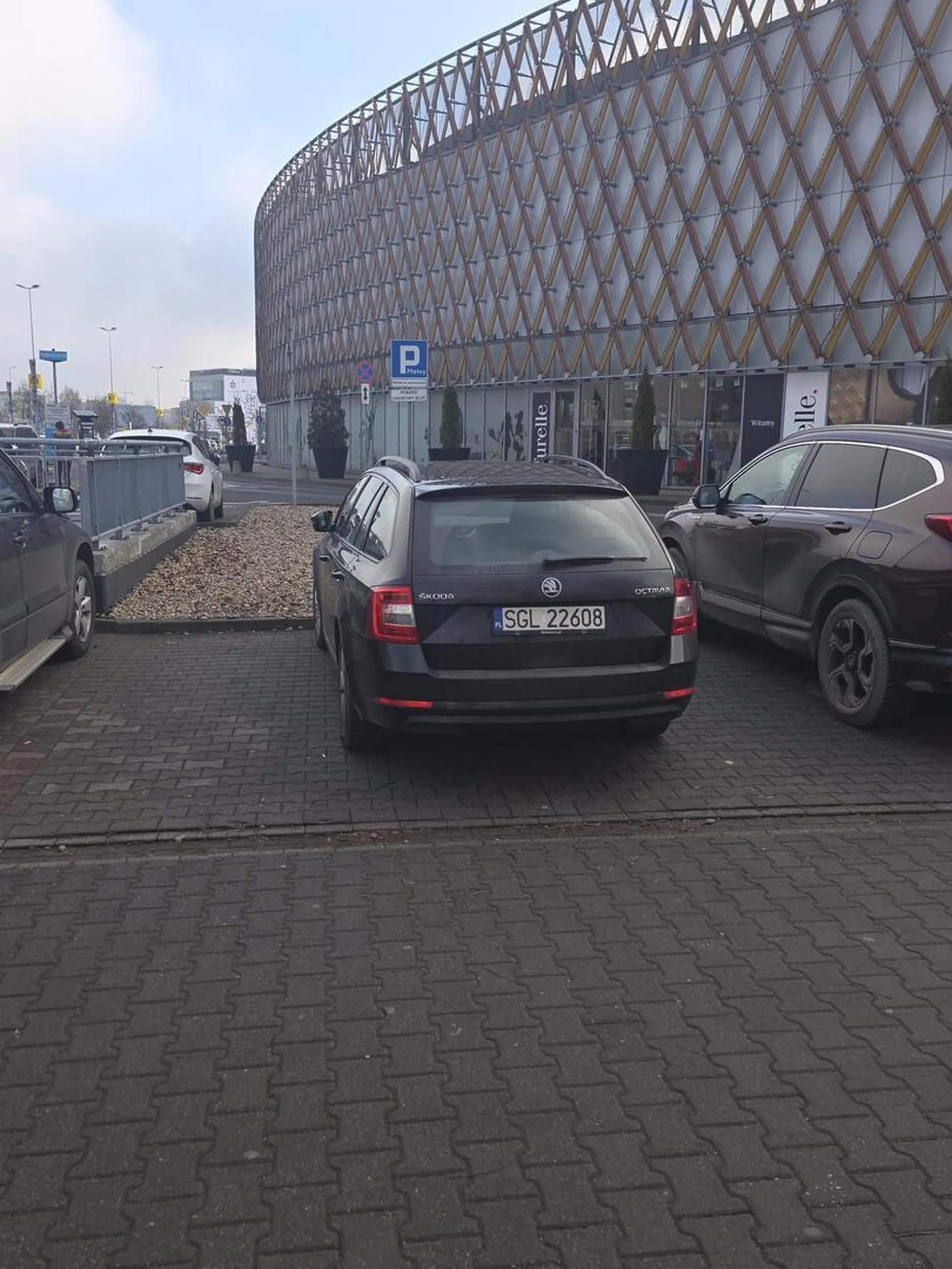 Naucz sie parkować ciulu złamany