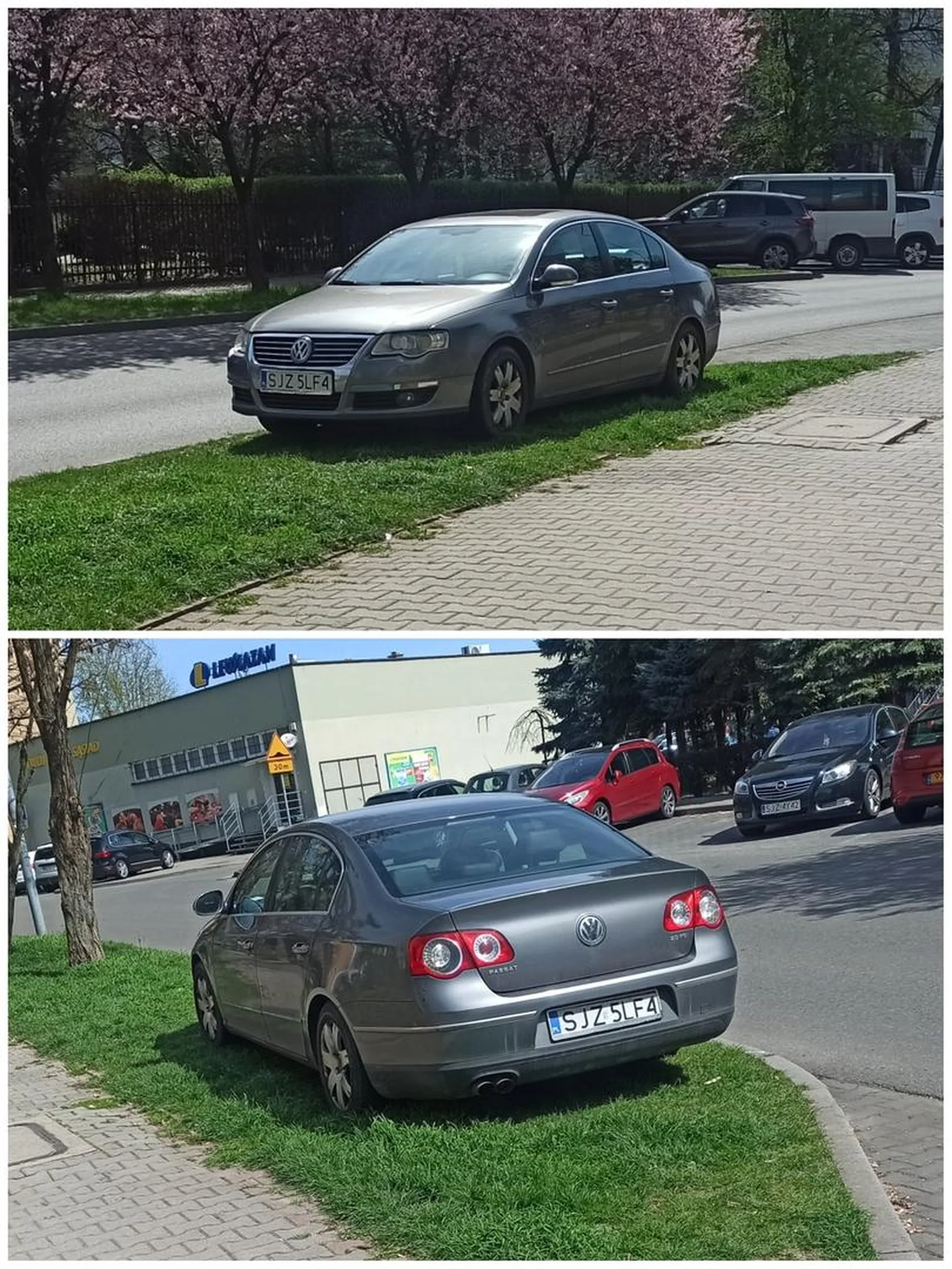 Amatorze, od kiedy parkuje się na trawie?