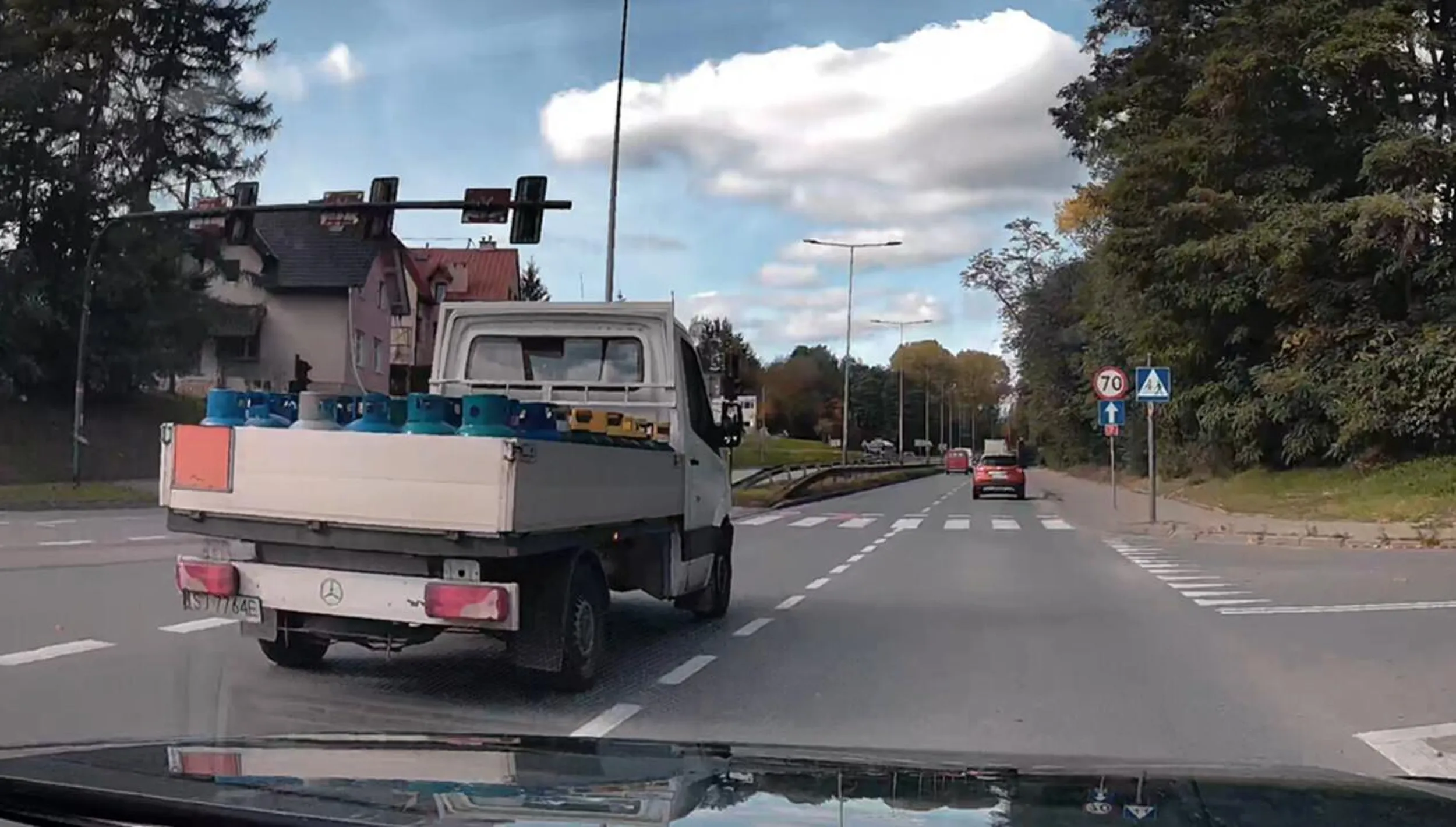 król lewego pasa w dostawczaku