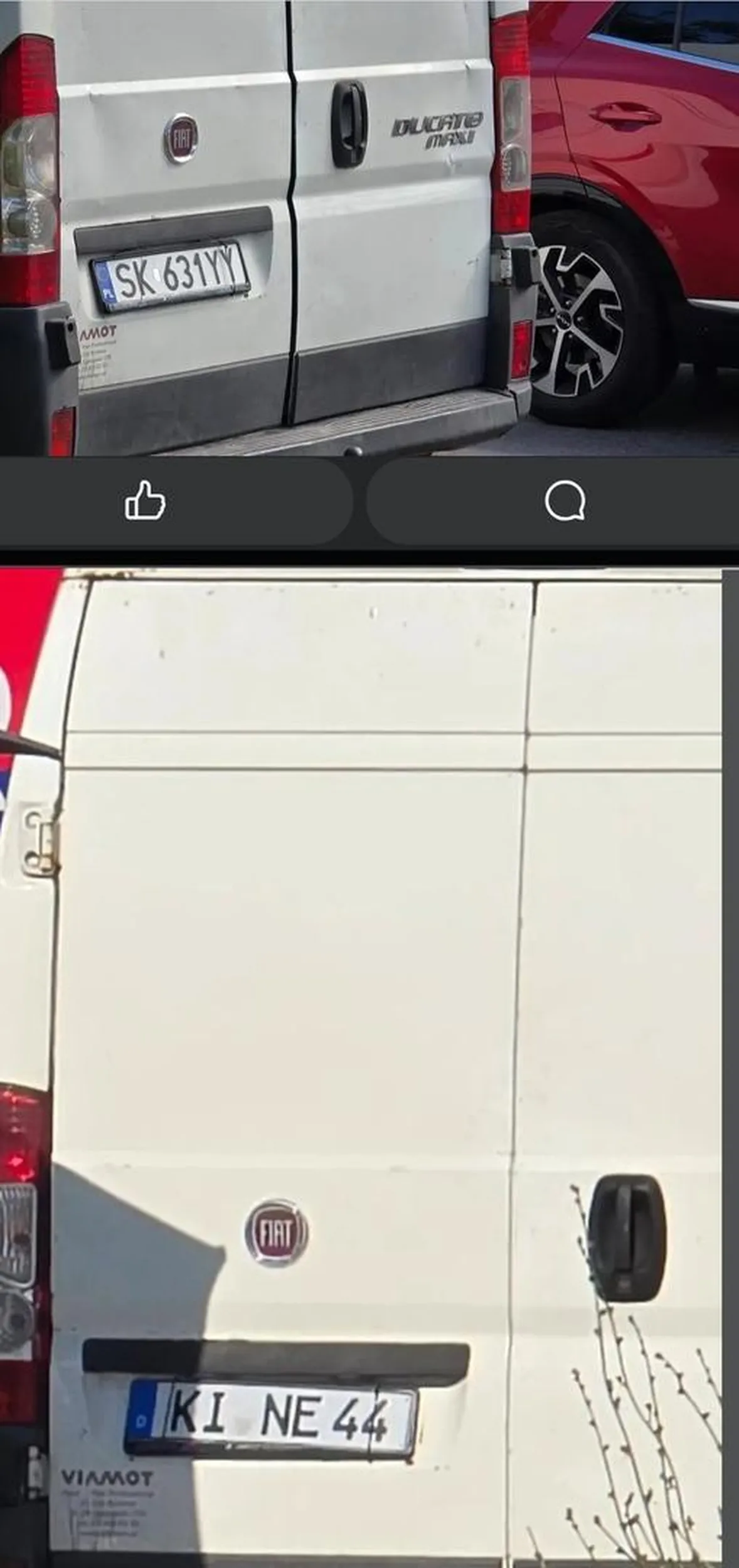 pojazd z wymiennymi tablicami na trytytki :)))))))