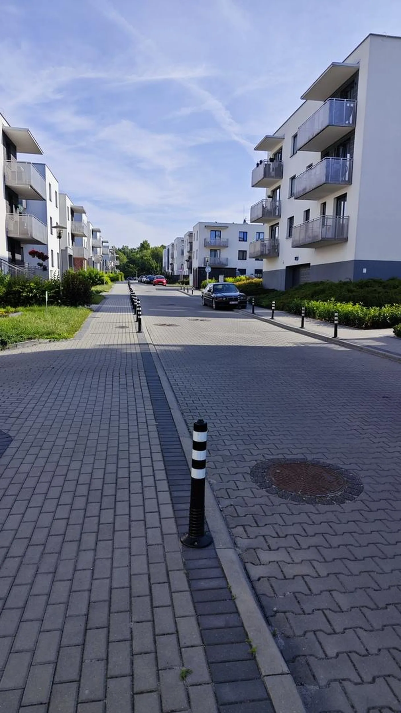 gościu notorycznie staje tarasując drogę pożarową - bo bliżej... sąsiedzi mogą się zjarać