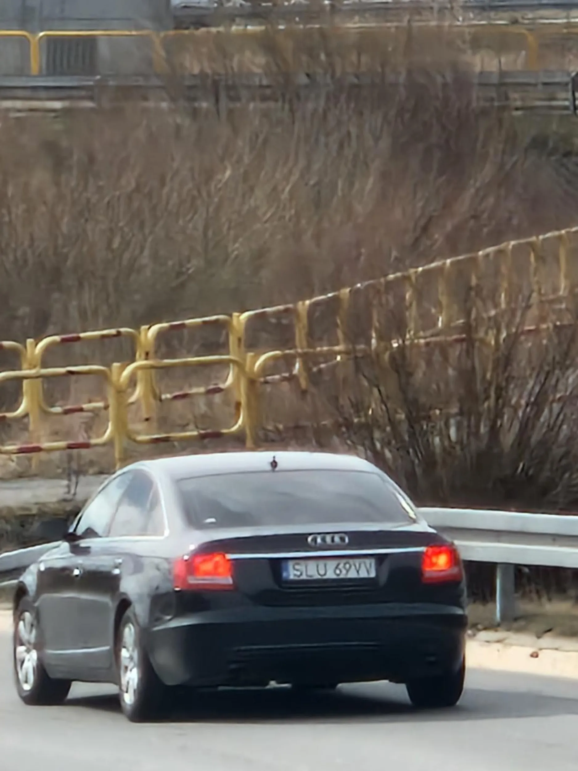 Wyprzedza na podwójnej ciągłej, jeszcze pod górkę i na zakręcie. Nie mówiąc już o przekroczeniu prędkości... zabrać prawo jazdy i się skończy.