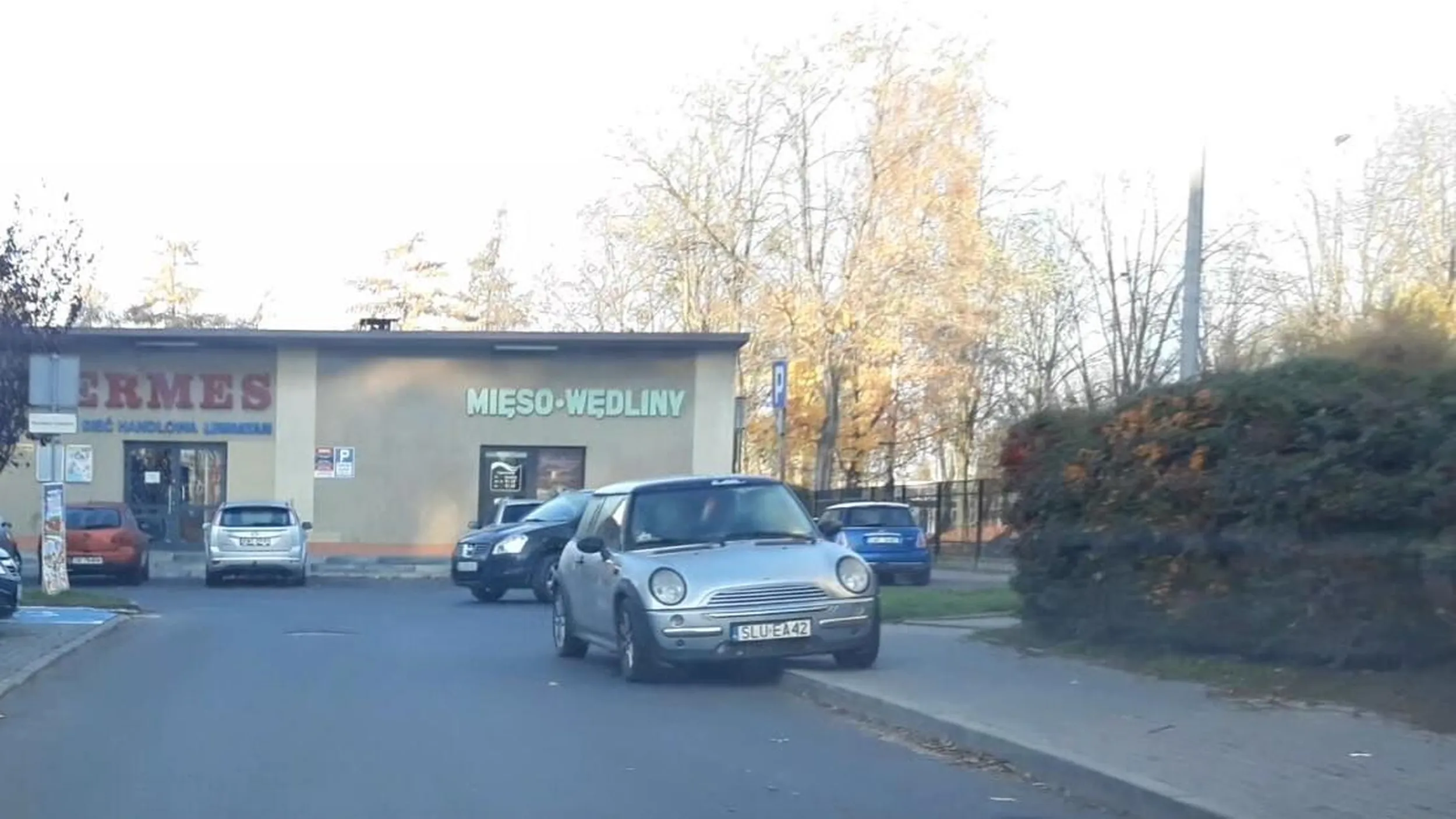 Parkowanie na chodniku, pod prąd, w strefie zamieszkania, mniej niż 10m od skrzyżowania.