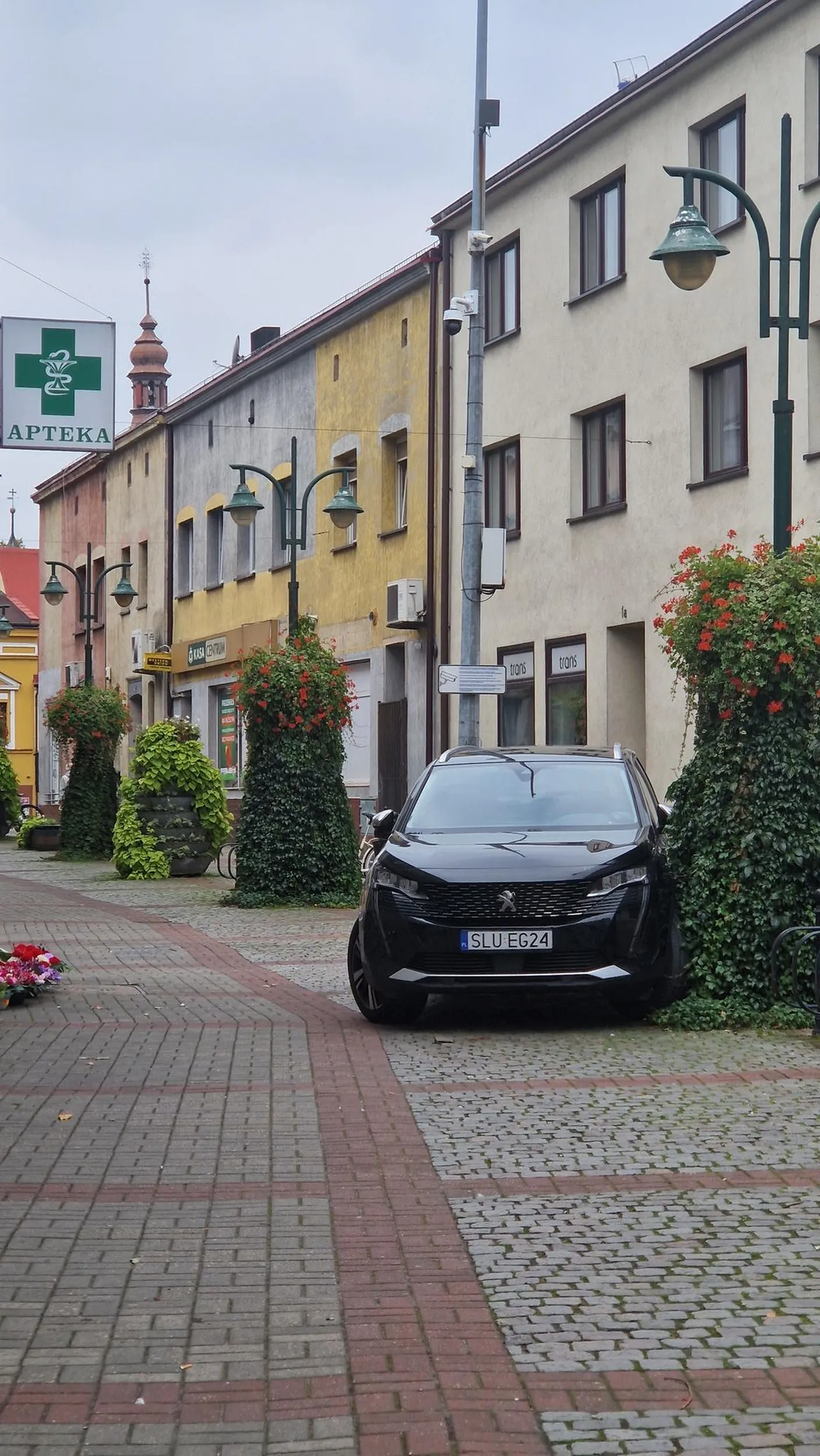 Kierowca tego Peugeota to prawdziwy mistrz egoizmu, zaparkował na chodniku zaraz przy rynku w Lublińcu, jakby miasto było jego prywatnym garażem.  Zero szacunku dla pieszych, za to pełen tupet.