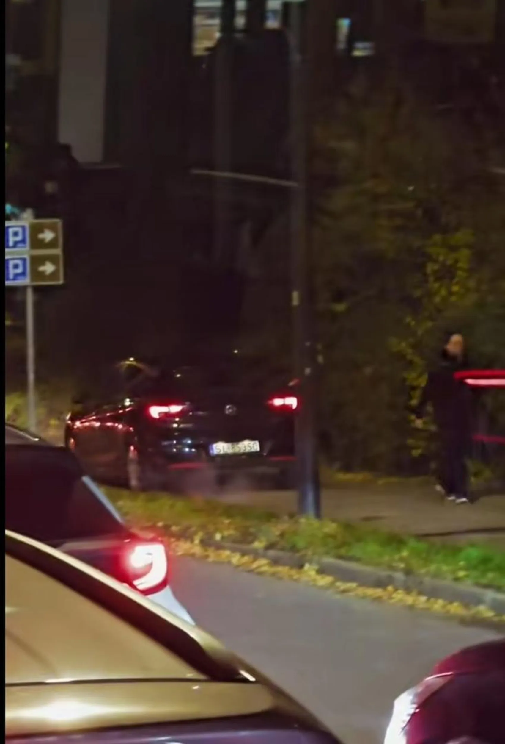 Typ w Rudzie Śląskiej Kochłowicach jechał po chodniku stwarzając zagrożenie pieszemu.