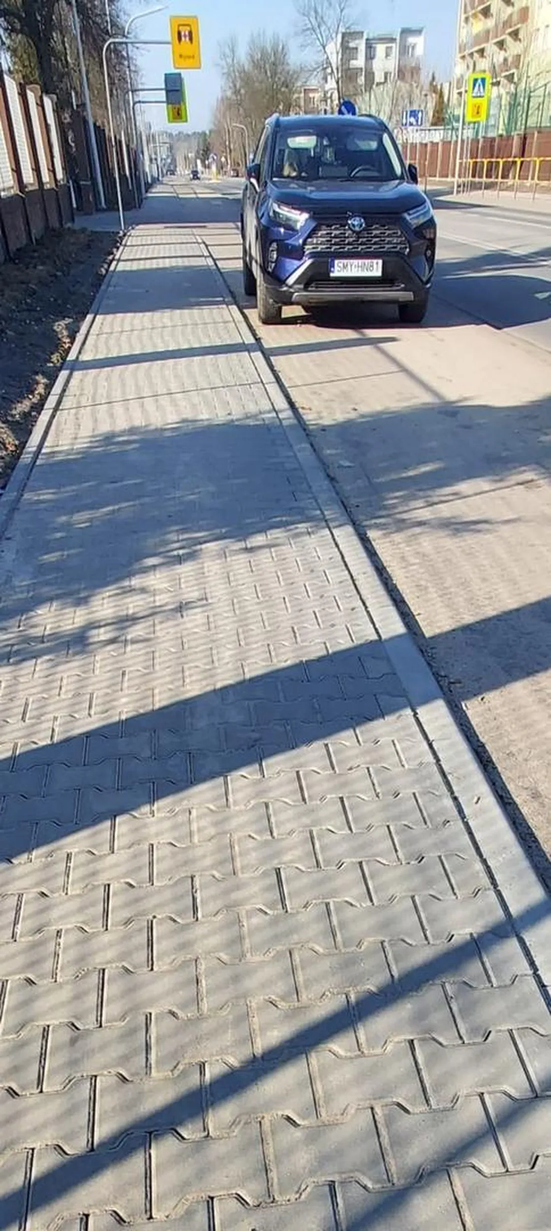 Ścieżka rowerowa to nie parking PALANCIE!!!!