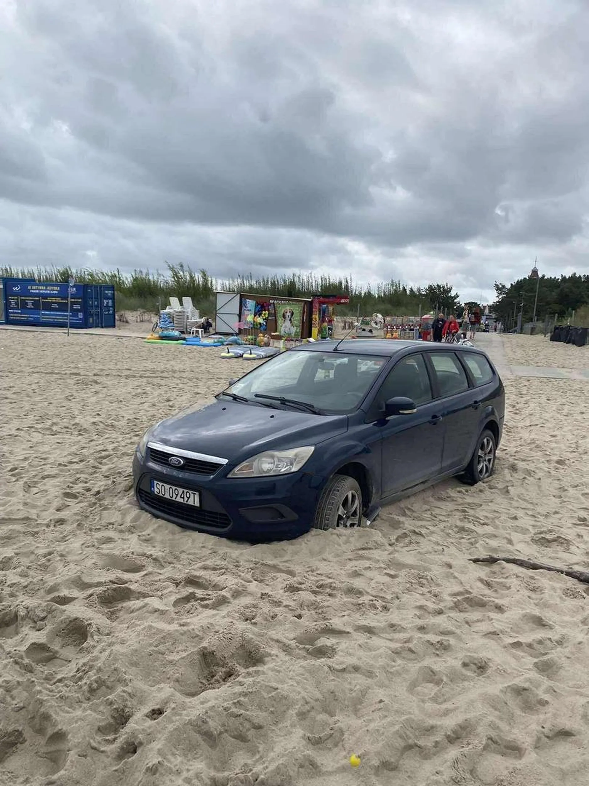 Tu nie można parkować