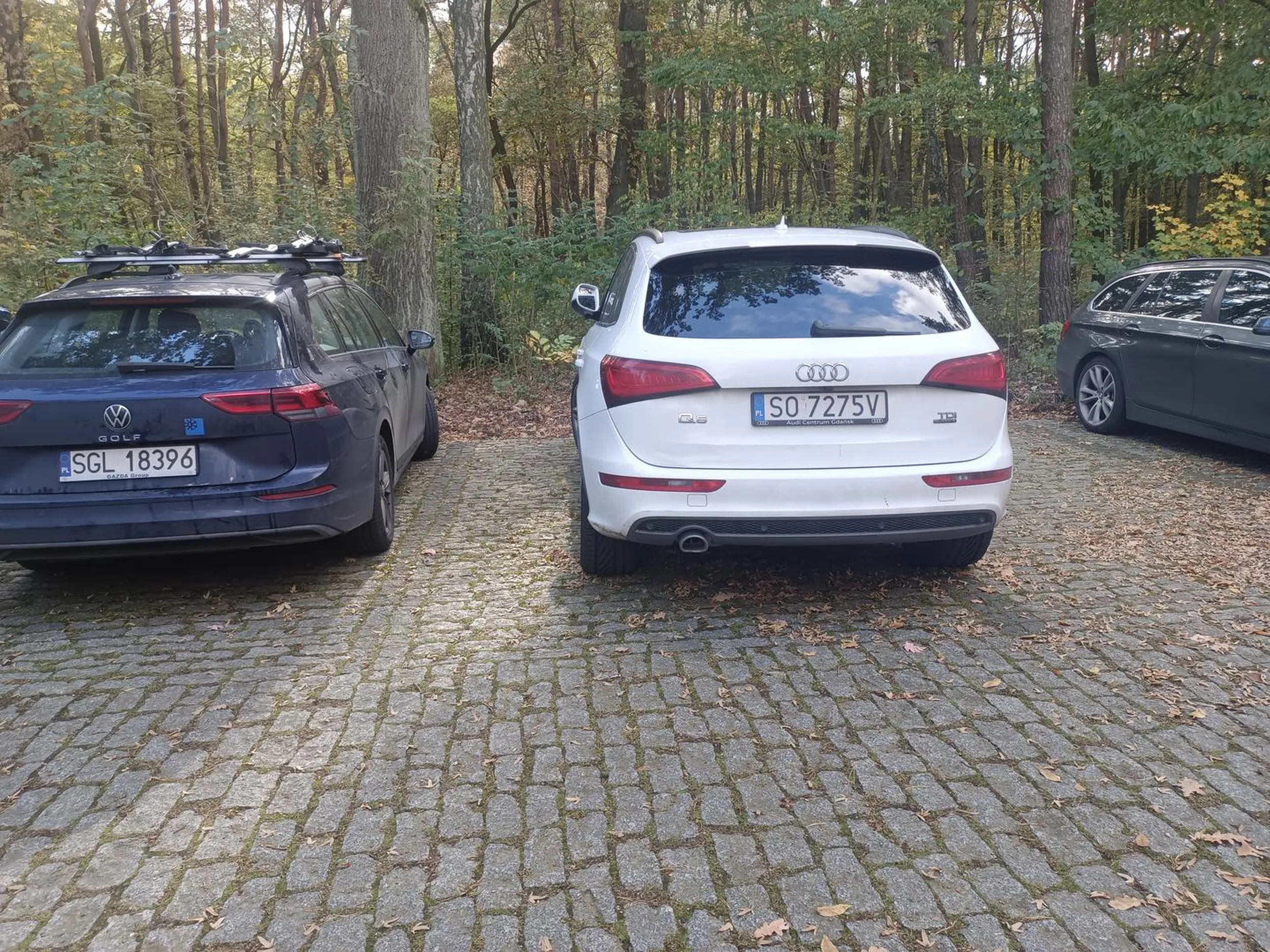 Kierowca widać potrafi myśleć tylko o sobie. Nikt obok już nie zaparkuje..