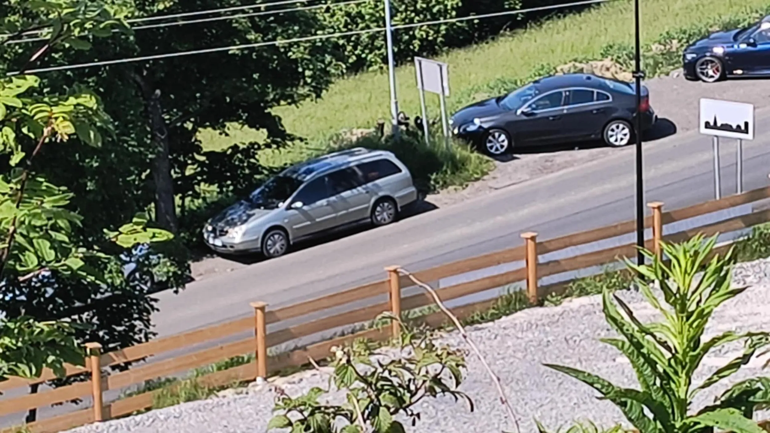 O citroen c5 z góry fajne