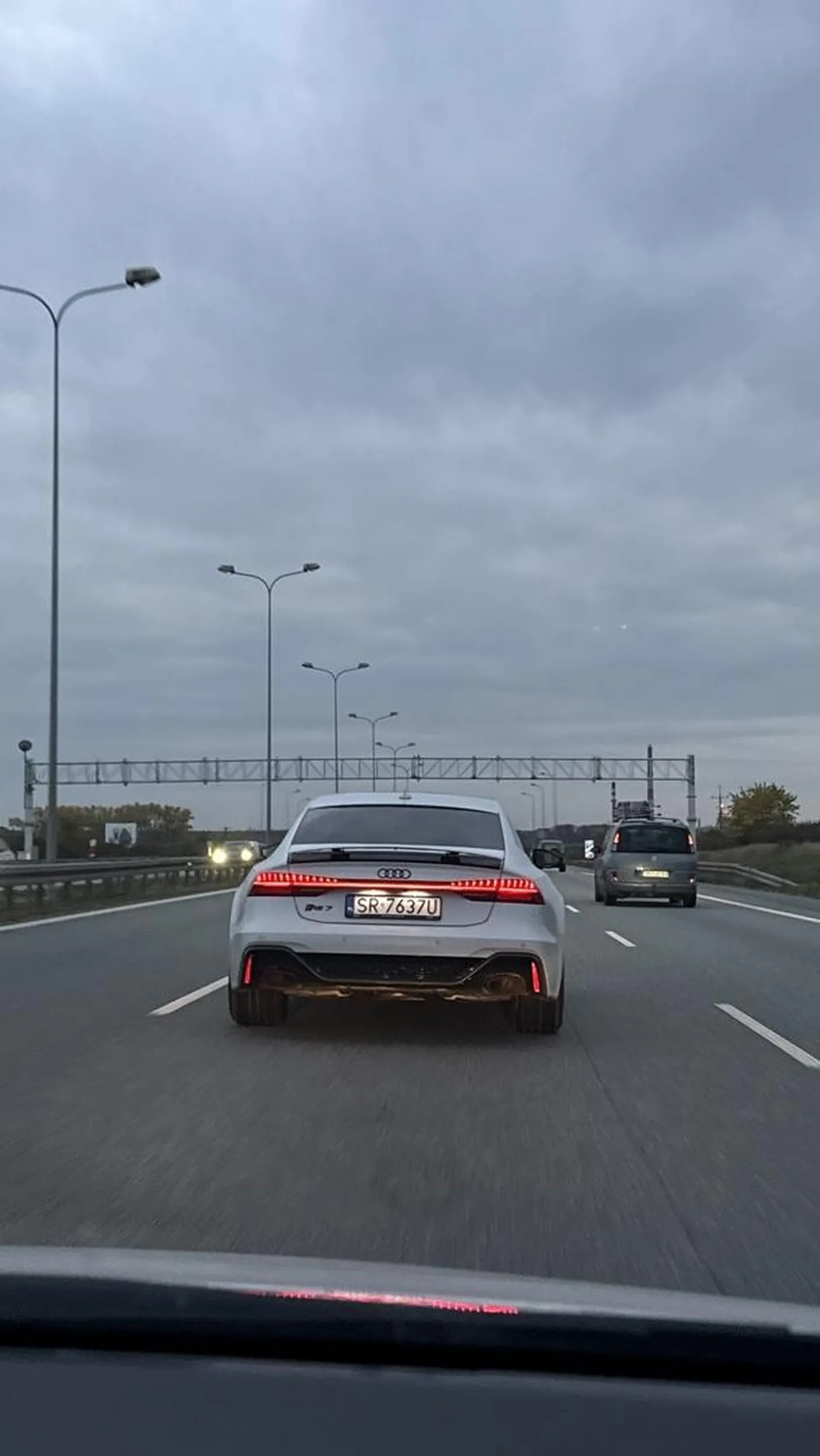 Śliczne Rs7? Kozackie uczucie spotkać dream cara na autostradzie ?