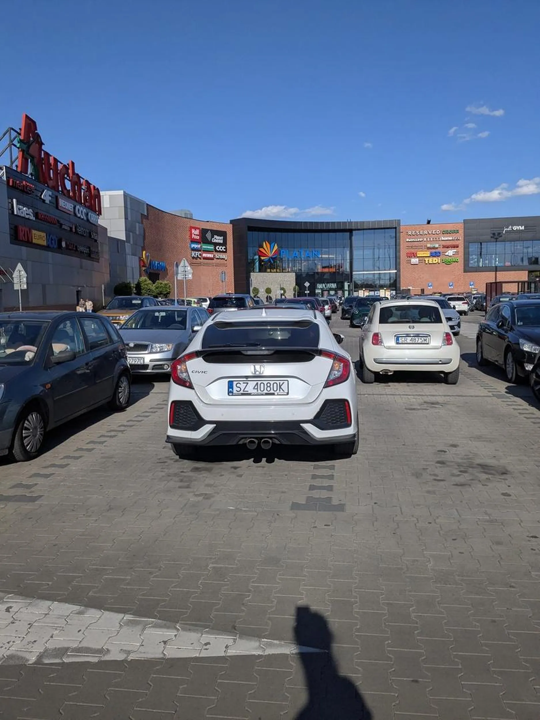 Umiejętność parkowania: zero