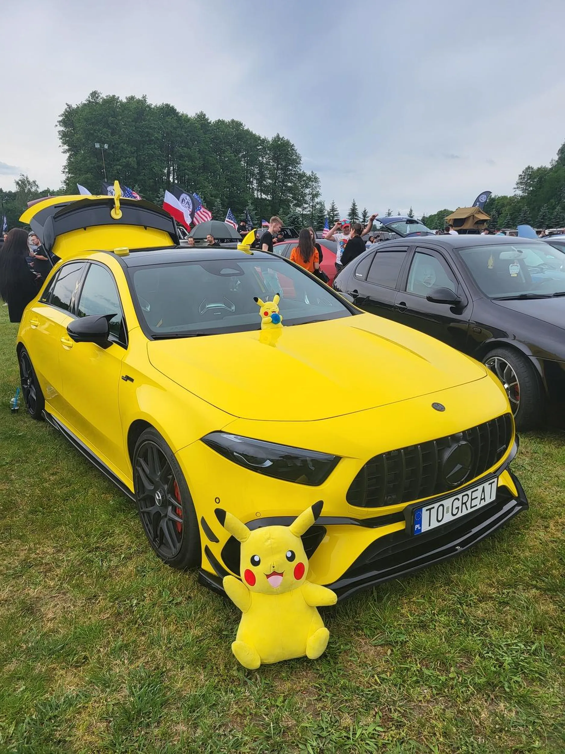 Tymi pluszakami wygrałeś dziś zlot. Słodko