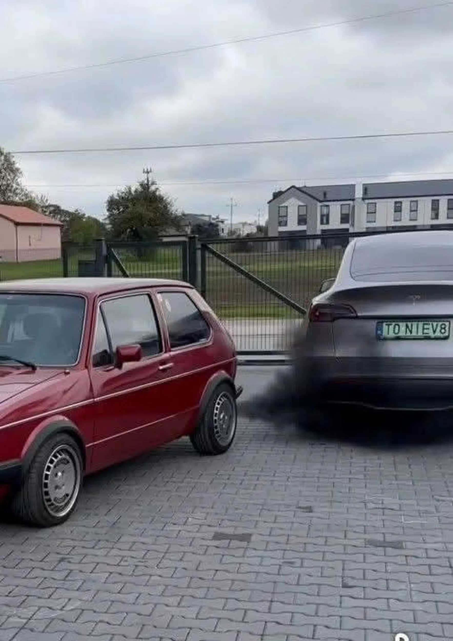 Troszkę się ubrudził