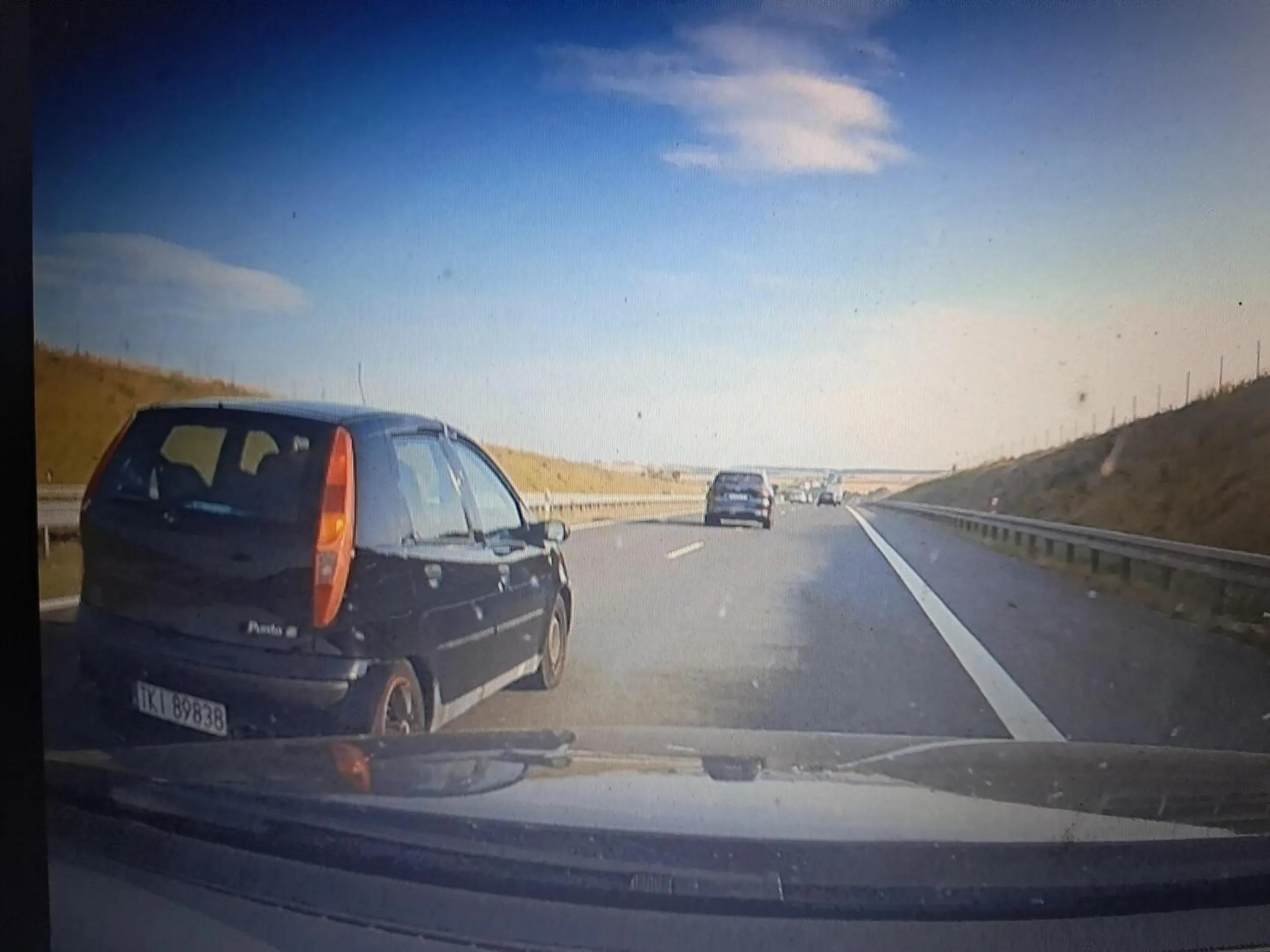 Jak jeździsz głupia cipo