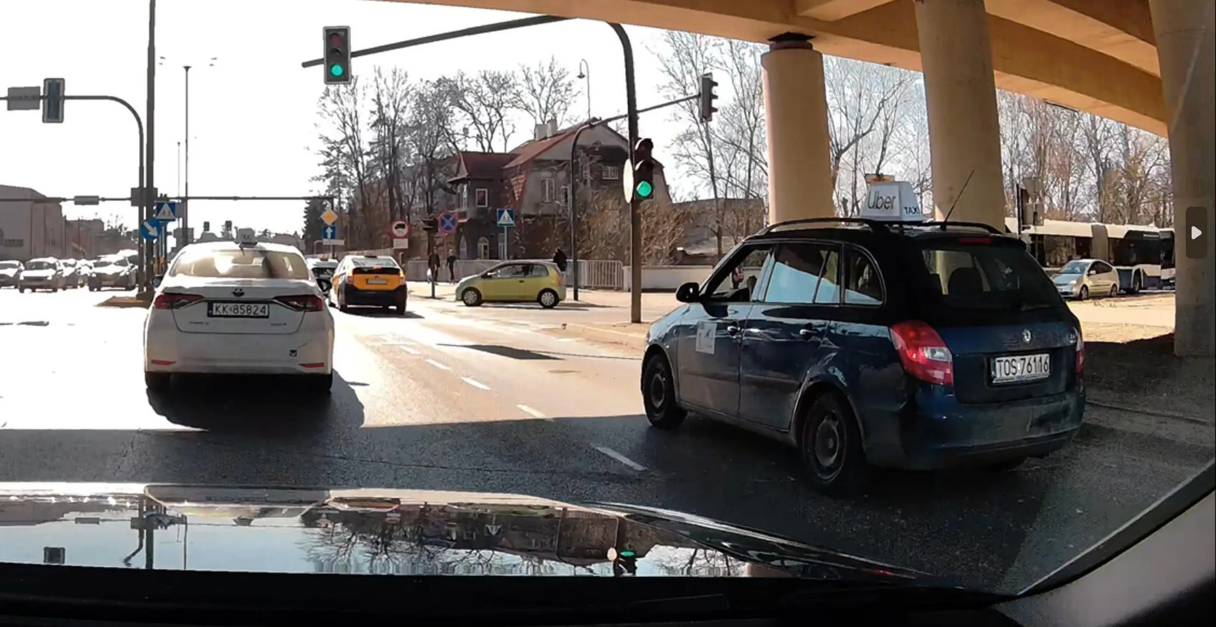 kierowca totalnie bez wyobraźni