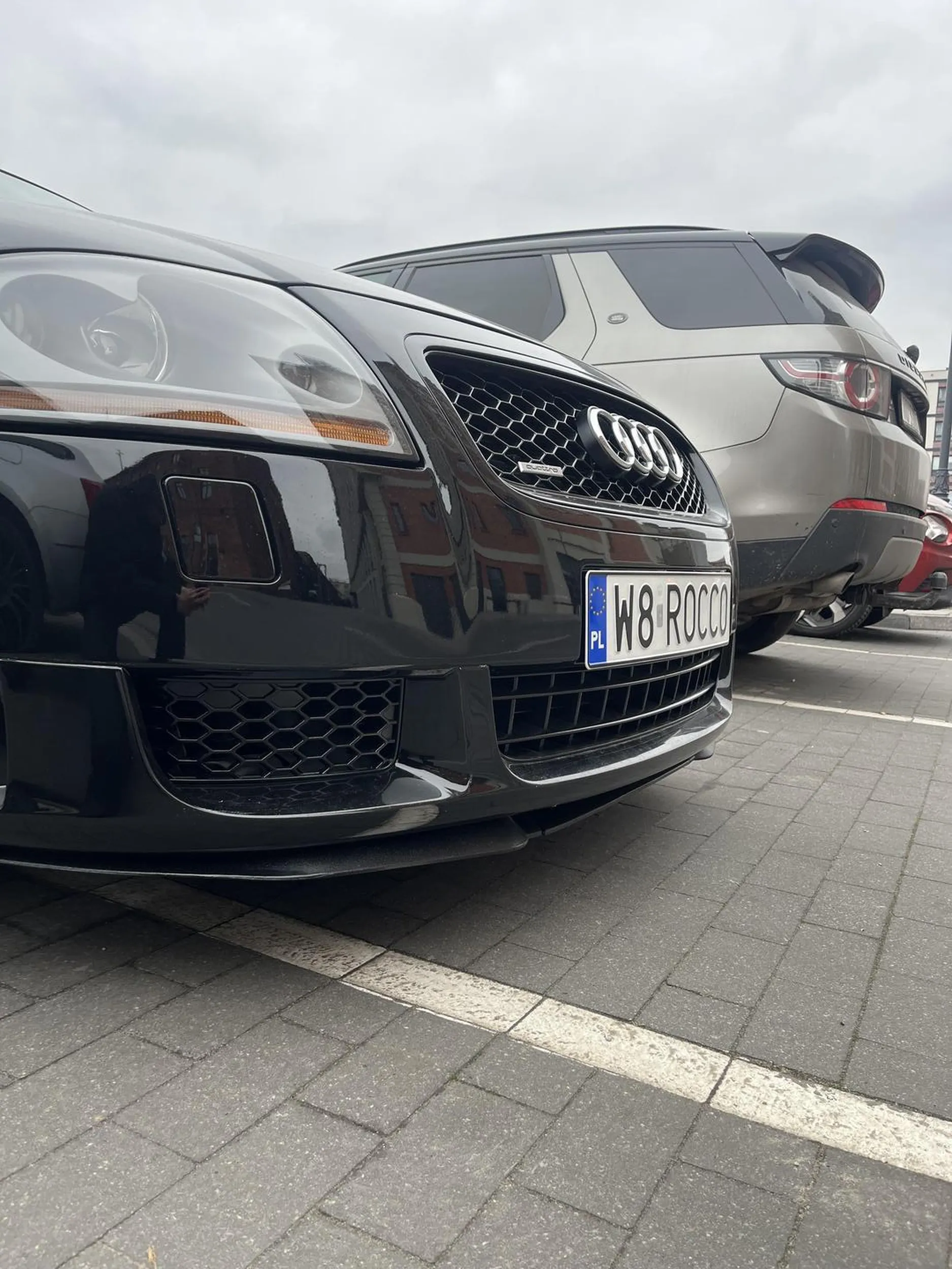 Piękne TT, pozdrawia właściciel też czarnej TTki