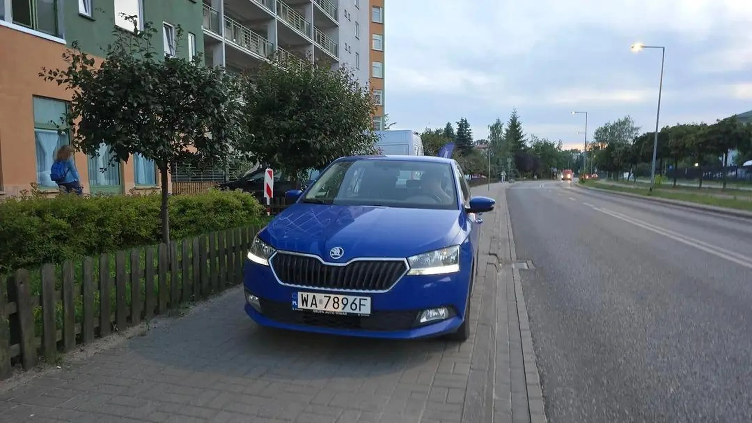 Jak parkujesz ułomie