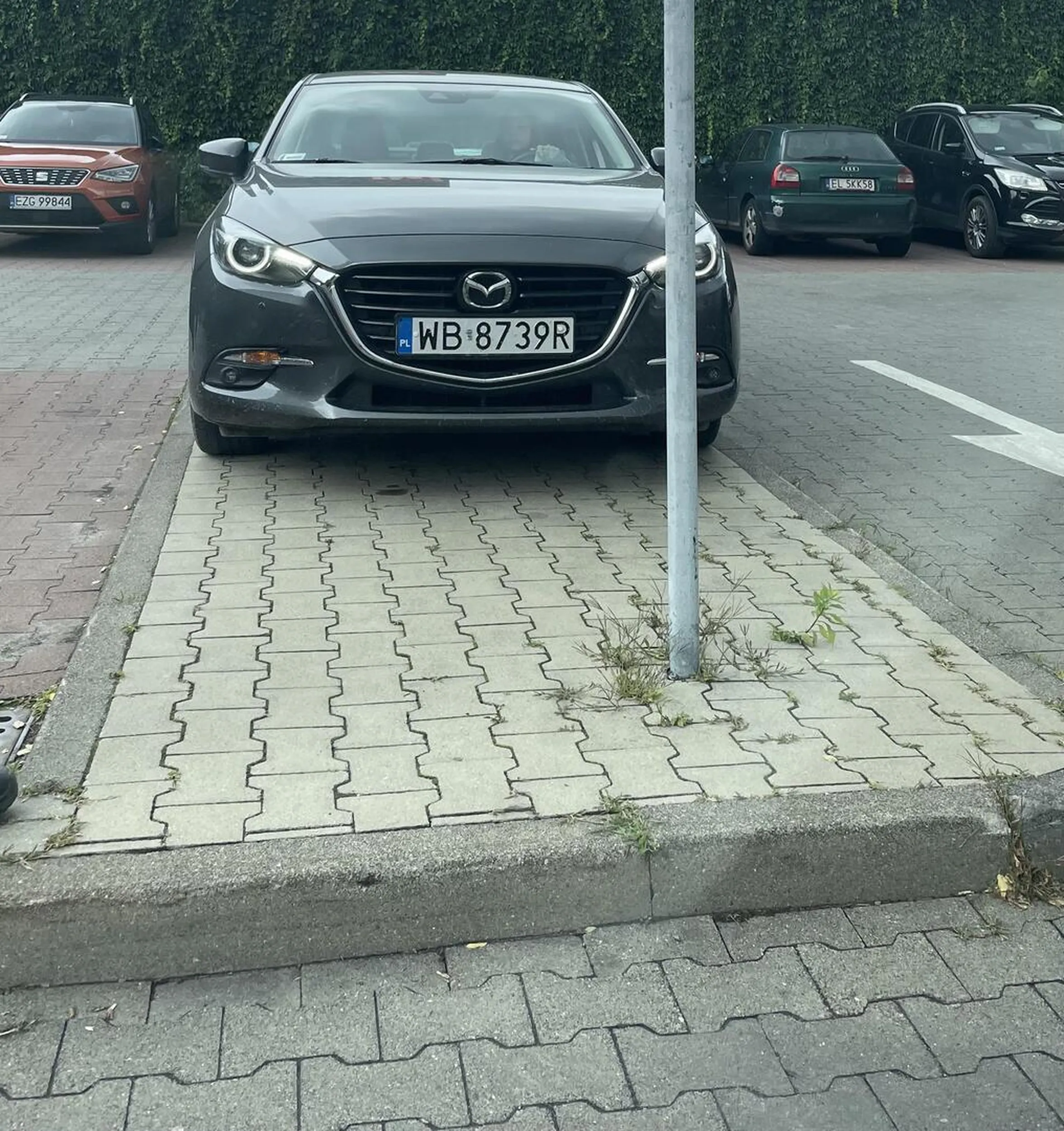 Brak umiejętności parkowania…bardzo niegrzeczna osoba